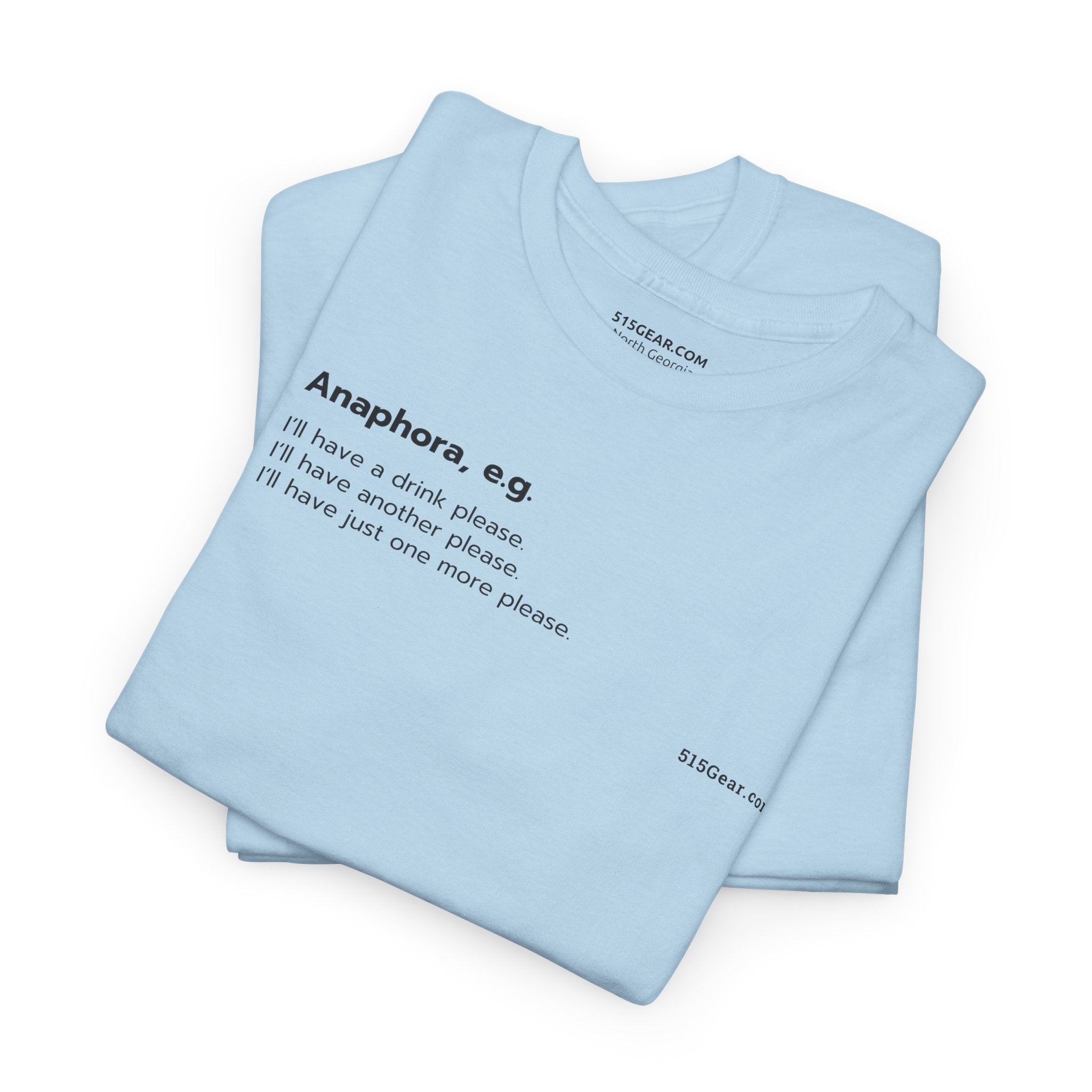 Word Fun: Anaphora - Tee