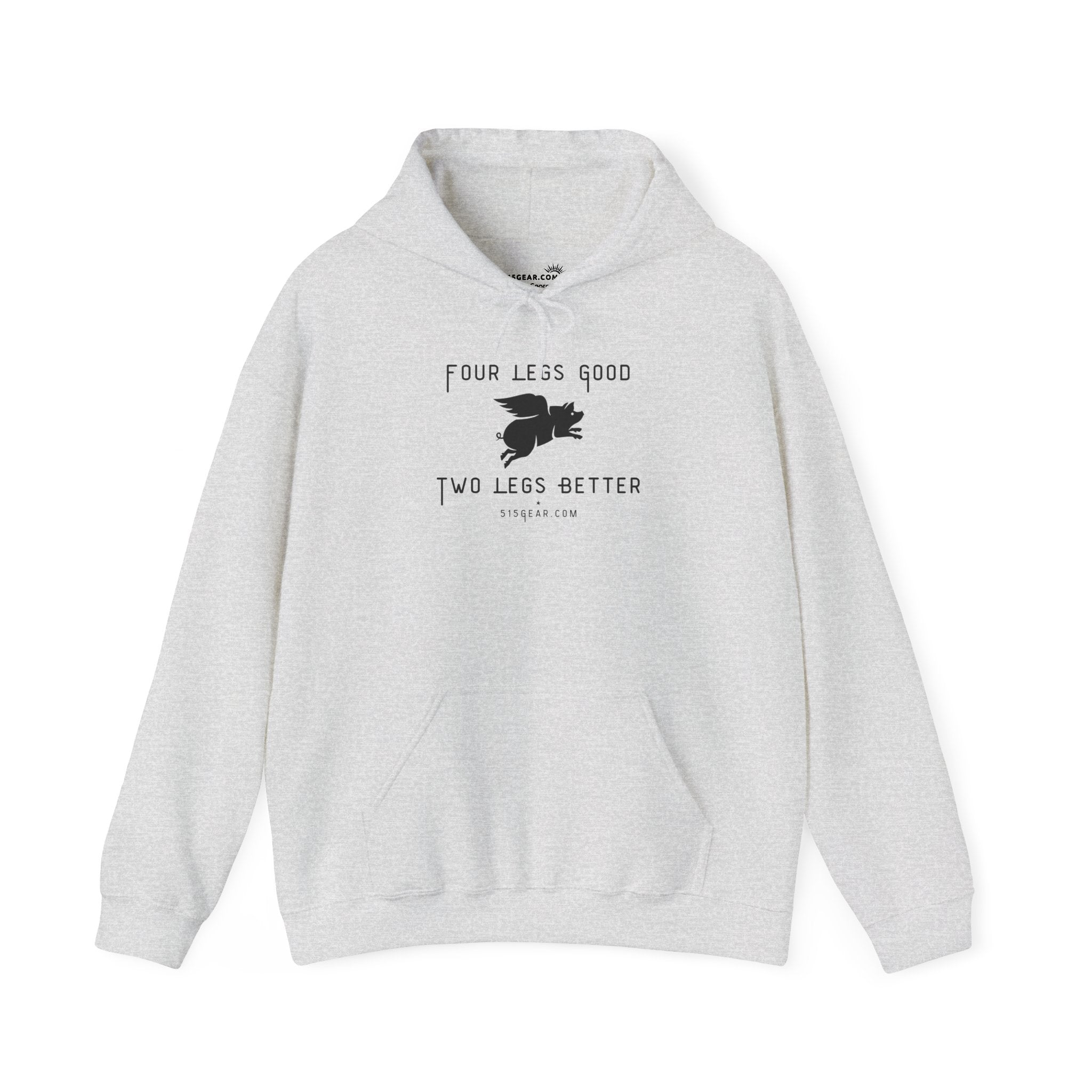 unisex adult hoodie, satirical reference for “Orwellian” lovers | 515Gear.com | anyone love Animal Farm?
