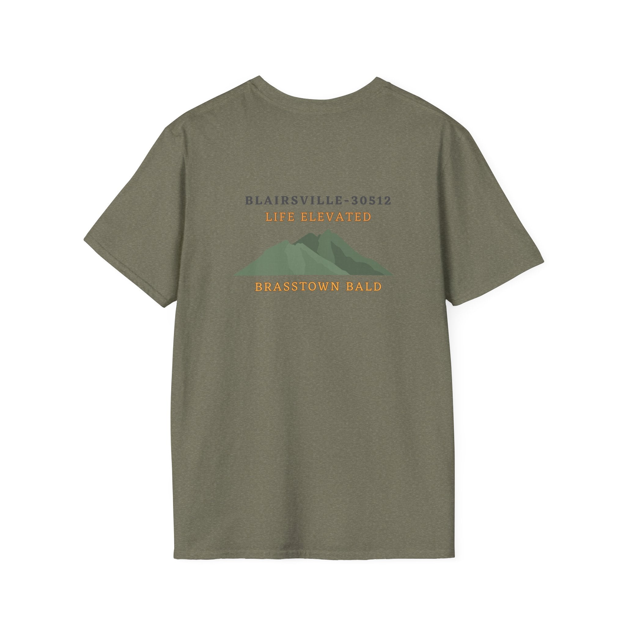 Adult t-shirt, Brasstown Bald Graphic, by 515Gear.com | Blairsville, GA | 30512
