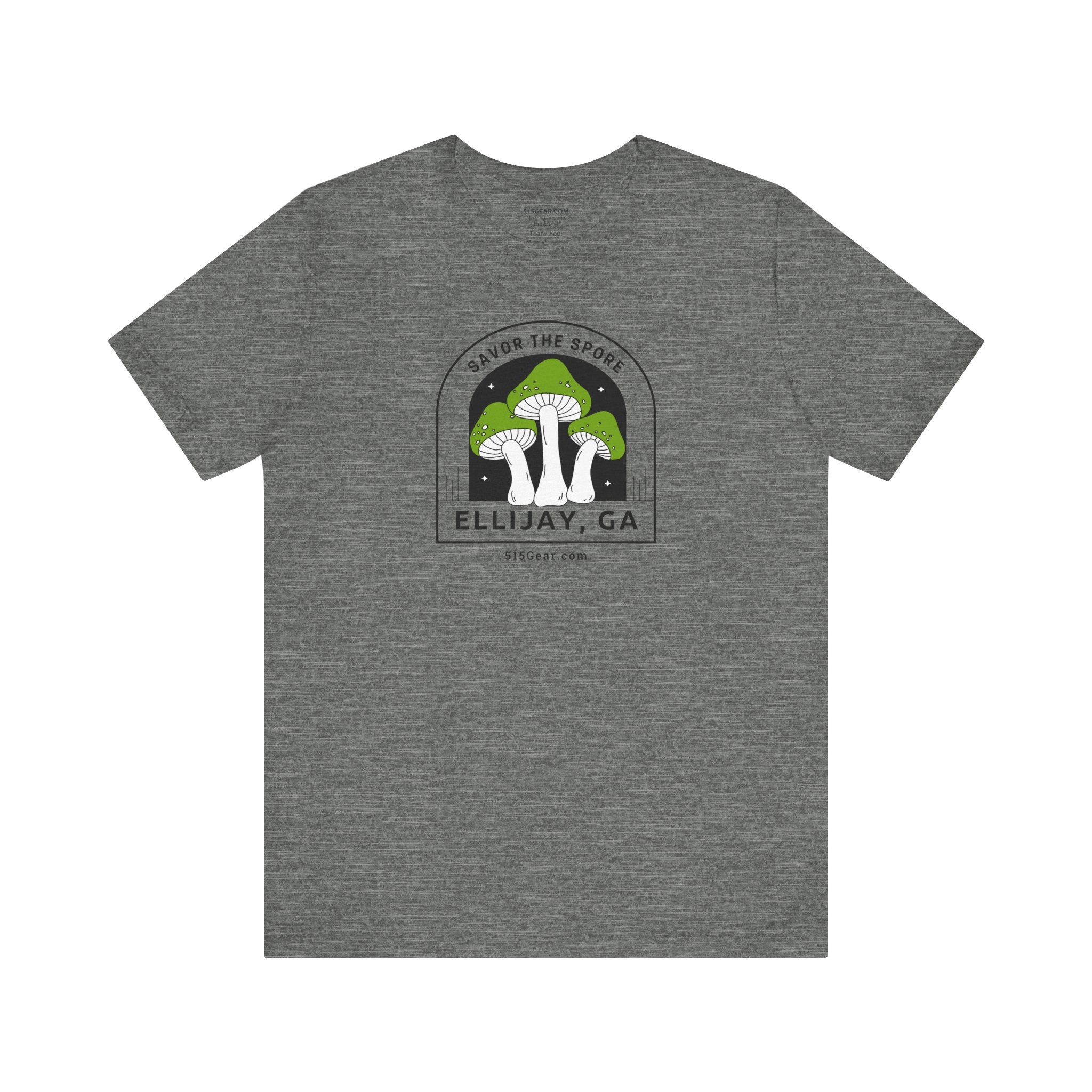 Unisex Adult T-shirt, by 515Gear.com | Ellijay, GA | Savor the Spore!