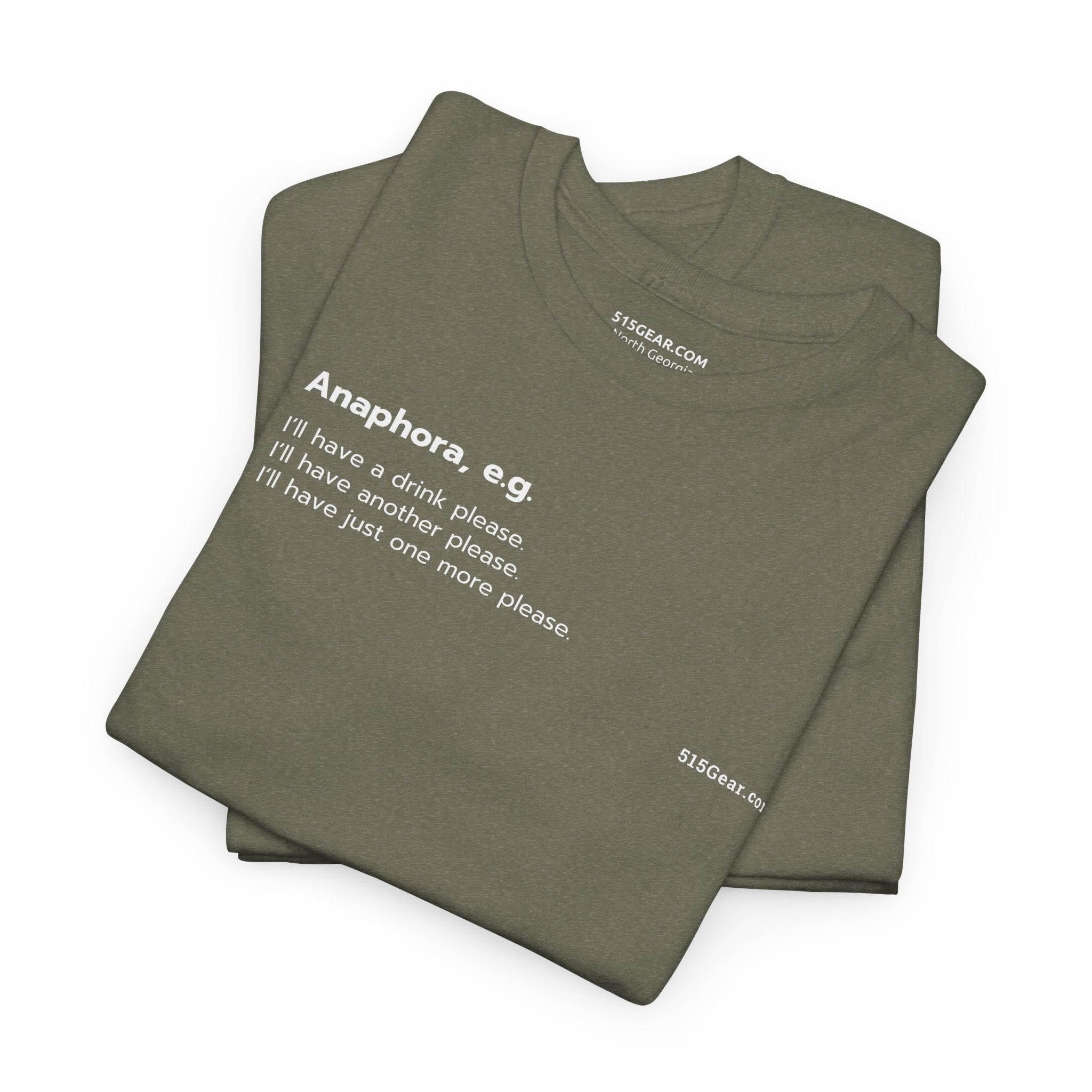 Word Fun: Anaphora - Tee