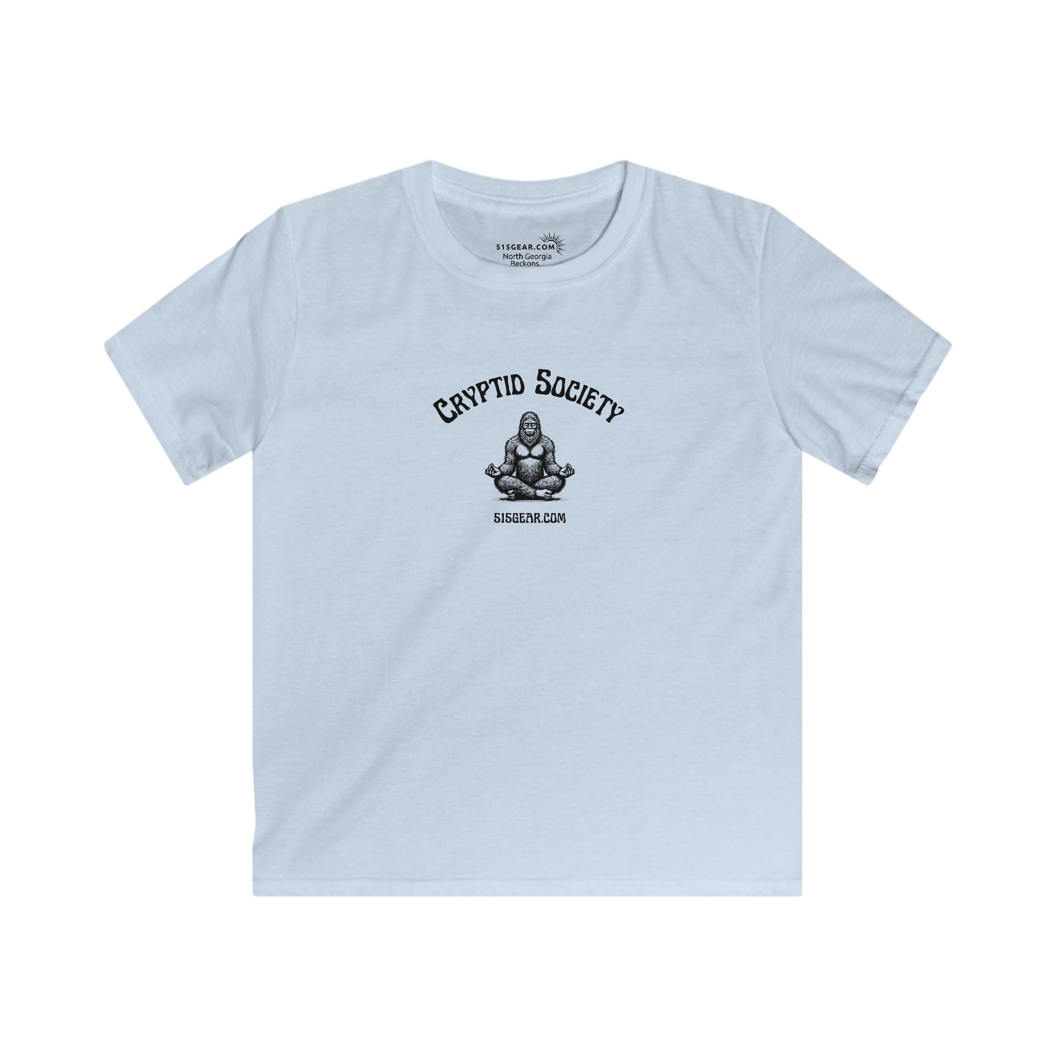 Kid’s T-Shirt “Cryptid Society” | by 515Gear.com | Zen Bigfoot!
