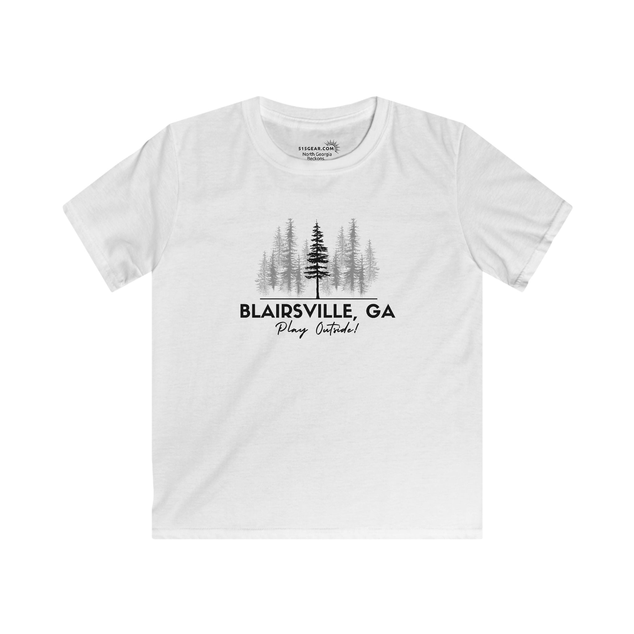 Kid’s T-Shirt, North GA Forest Adventure by 515Gear.com | Blairsville, GA | Play Outside!