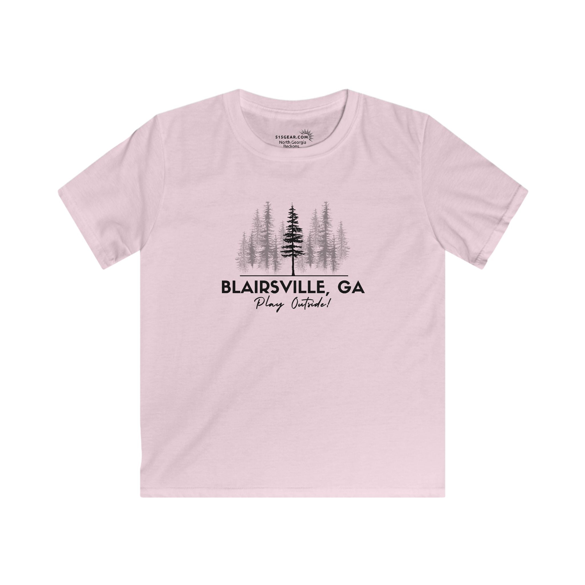 Kid’s T-Shirt, North GA Forest Adventure by 515Gear.com | Blairsville, GA | Play Outside!