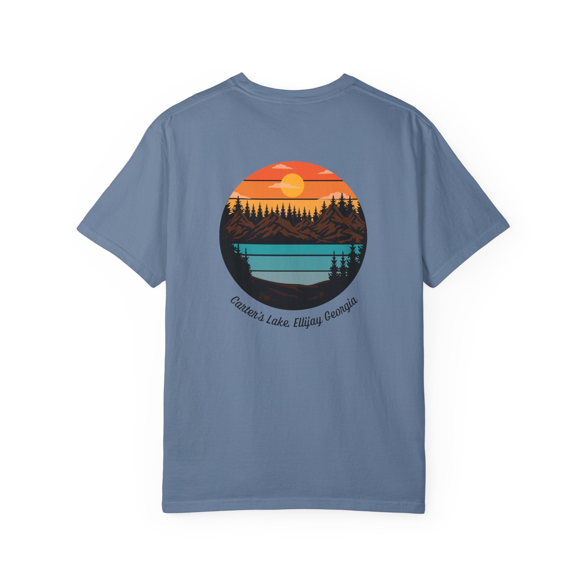 Unisex Adult T-shirt, Carter's Lake design by 515Gear.com | Ellijay, GA | Music for those who listen!