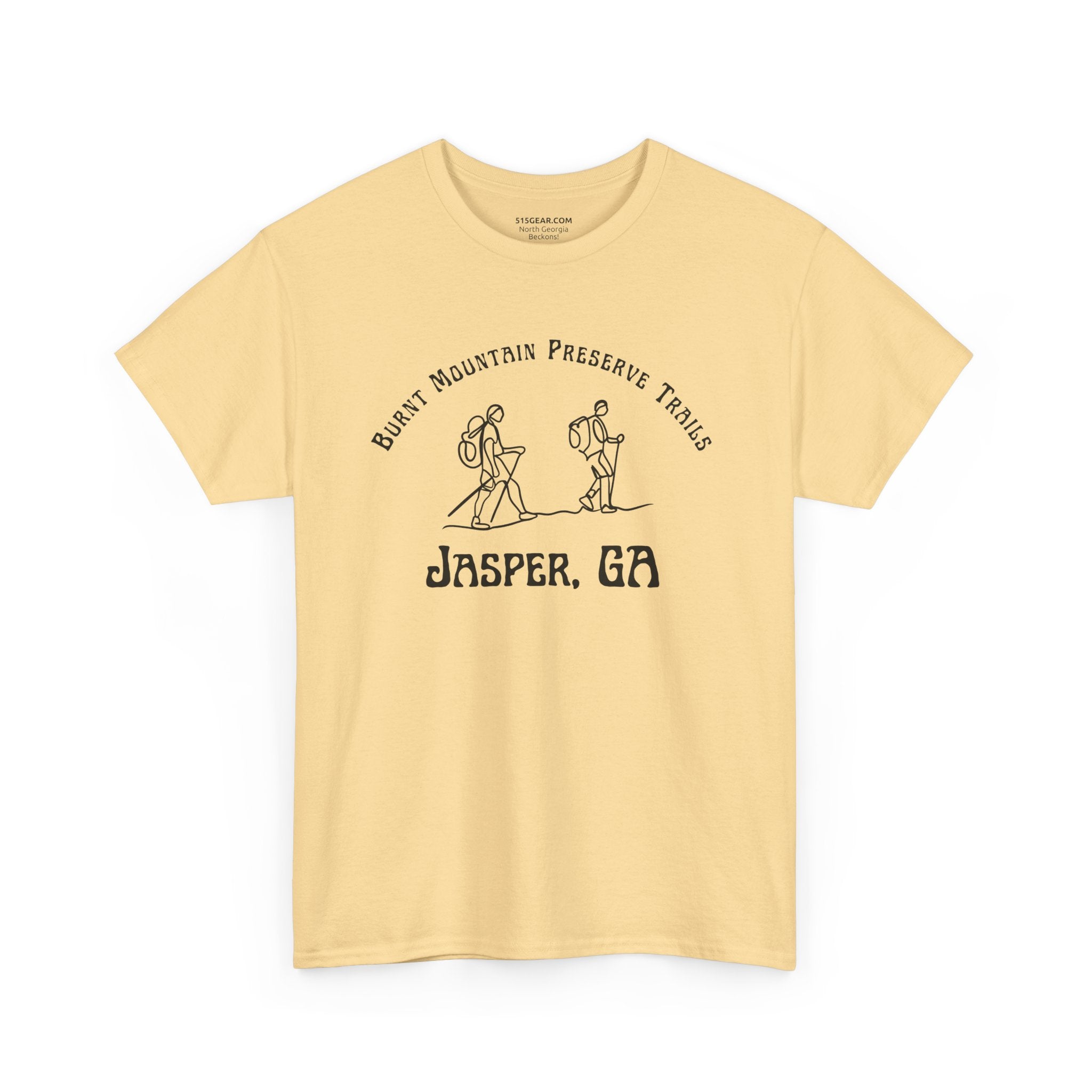unisex adult T-shirt, Brunt Mountain Preserve, by 515Gear.com | Jasper, GA | Take to the Trails!