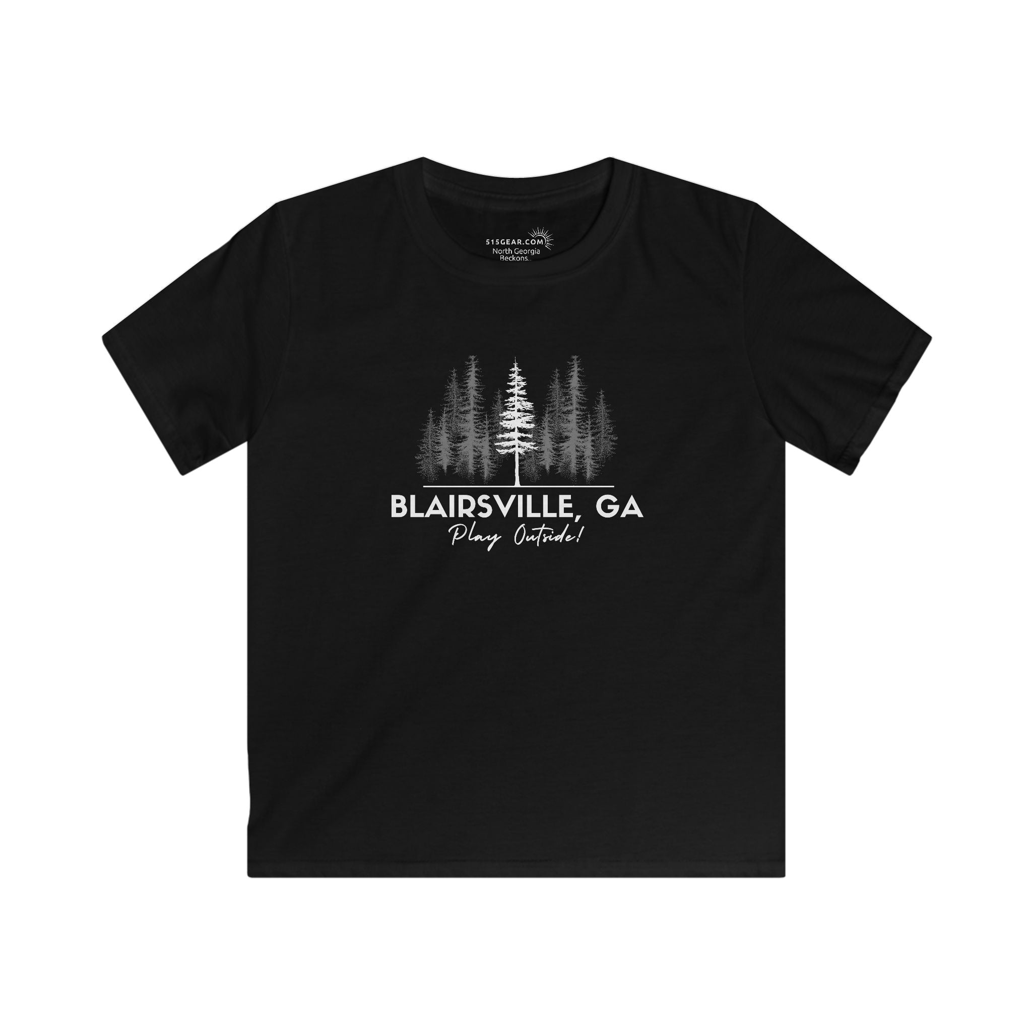 Kid’s T-Shirt, North GA Forest Adventure by 515Gear.com | Blairsville, GA | Play Outside!
