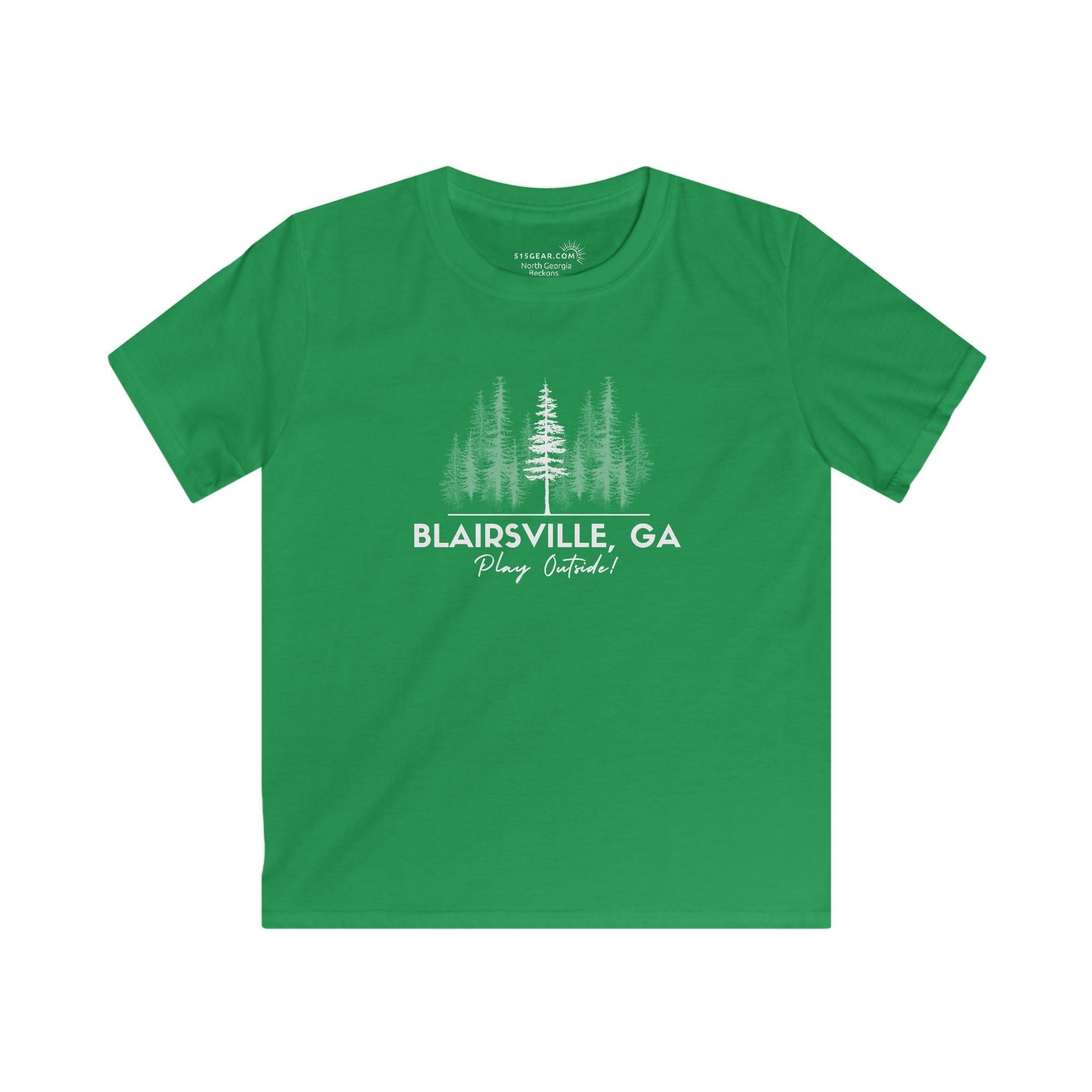 Kid’s T-Shirt, North GA Forest Adventure by 515Gear.com | Blairsville, GA | Play Outside!