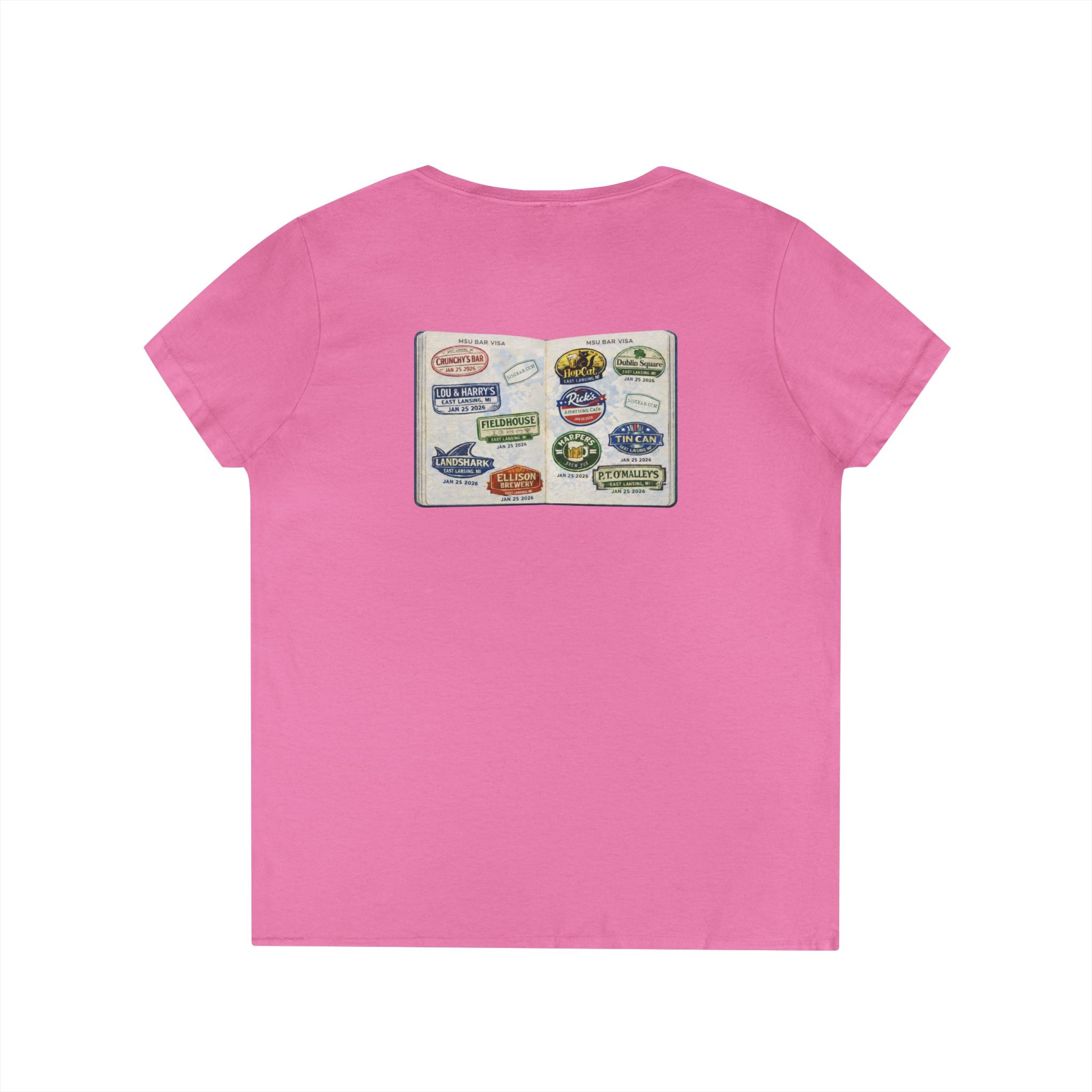 EASy Does It - Official 21st East Lansing Expedition V-Neck Tee