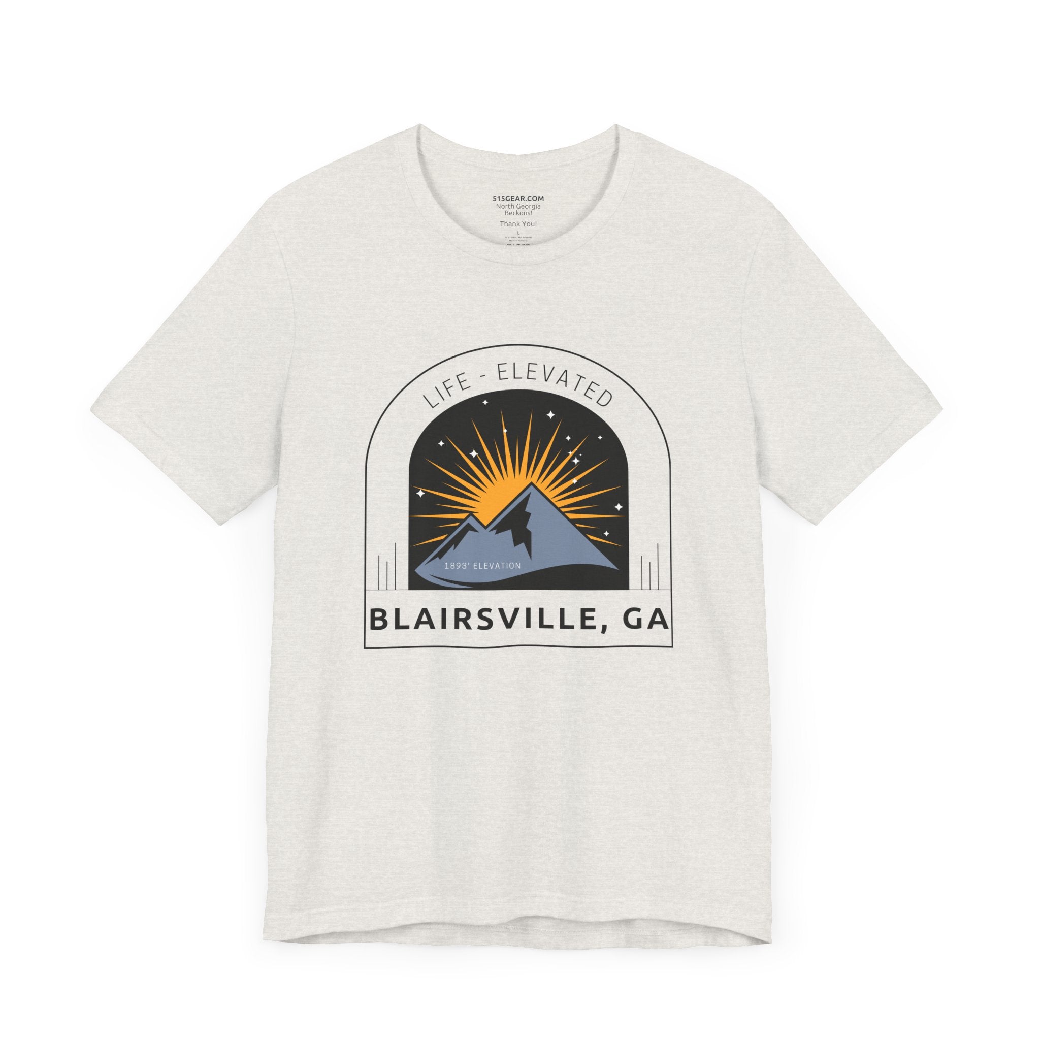 Unisex Adult T-shirt, by 515Gear.com | Blairsville, GA | Life Elevated!