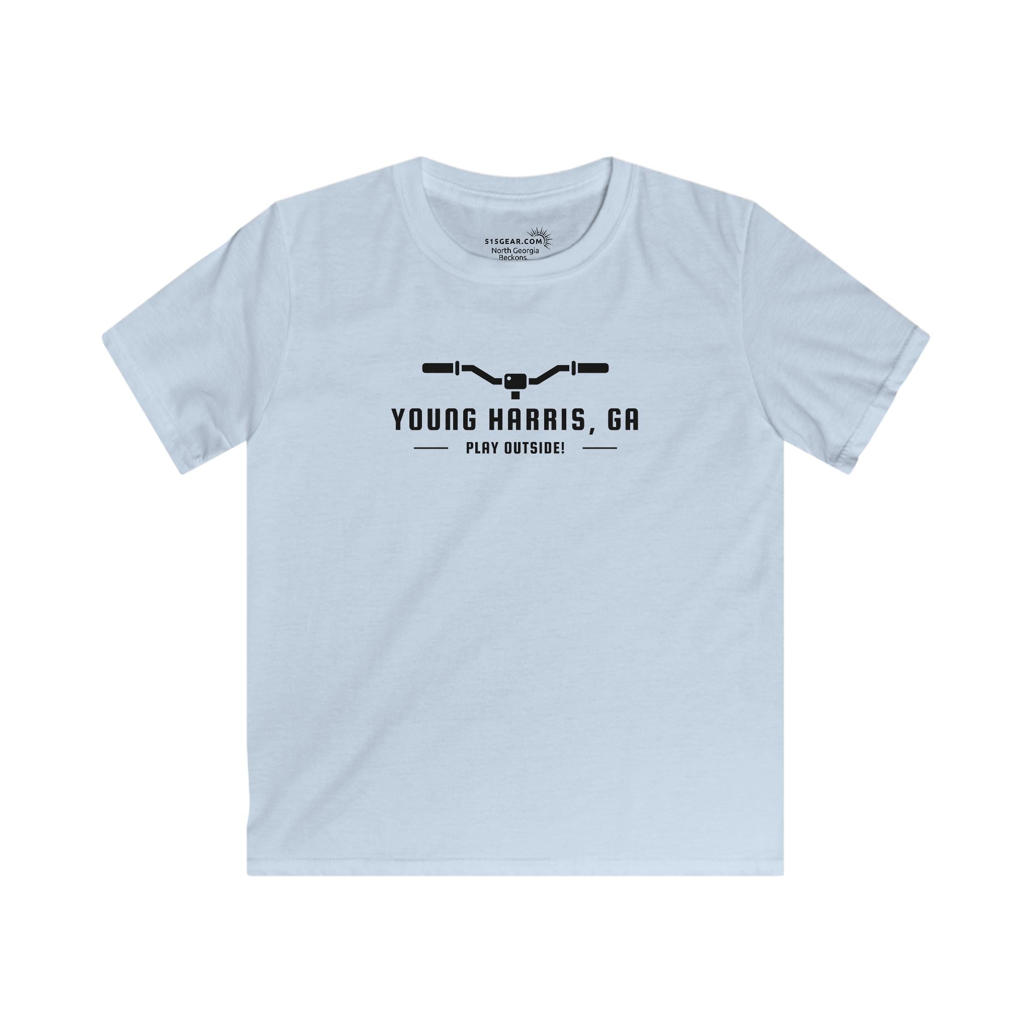 Kid’s T-Shirt, North GA biking, by 515Gear.com | Young Harris, GA | Play Outside!