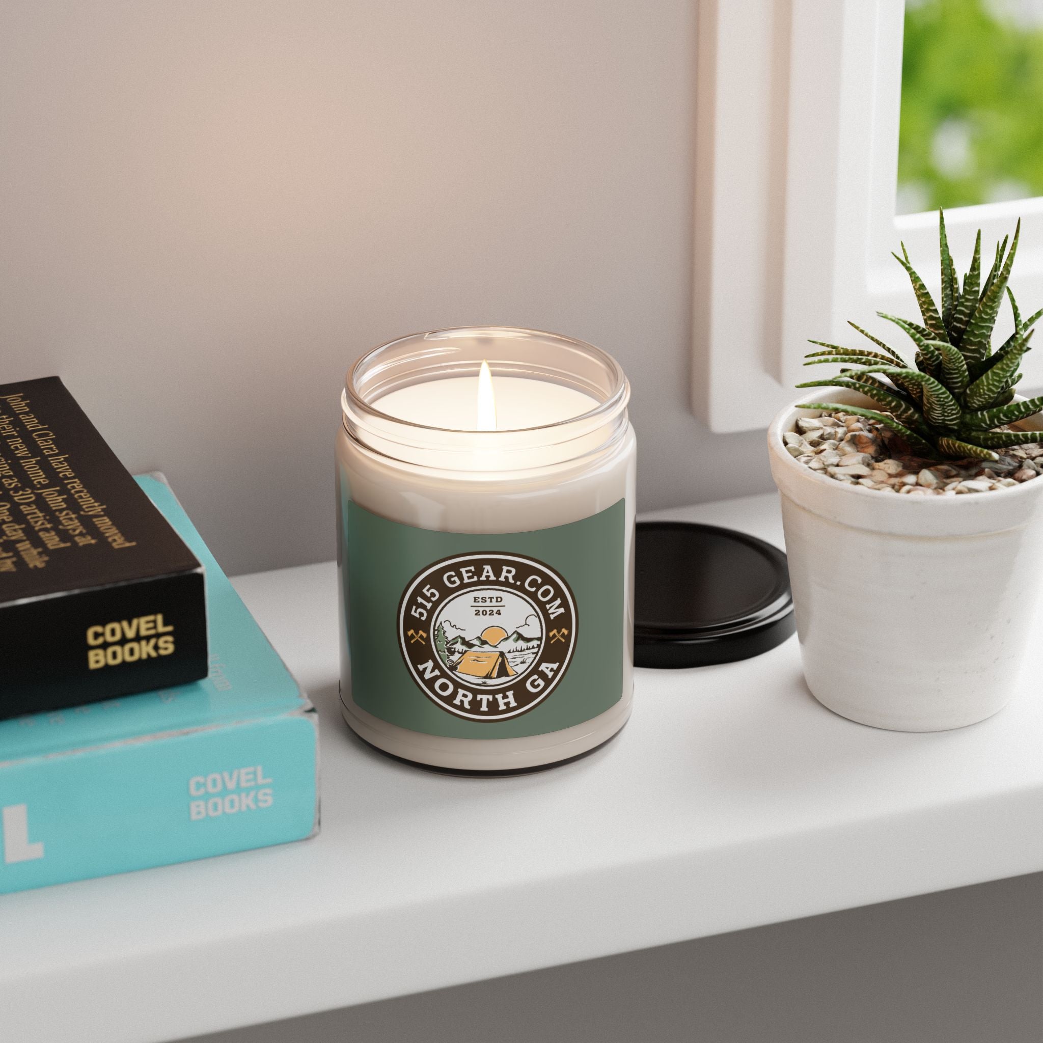 Soy Candle, North GA Camping design | 515Gear.com | aromatherapy for you!