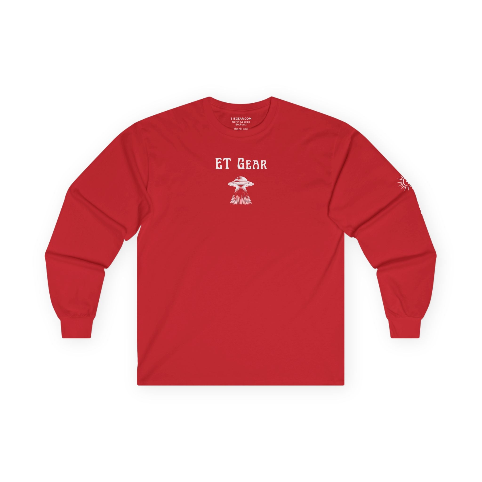 Unisex Adult Long-Sleeve T-shirt, UFO design | by 515Gear.com | Beam me up!