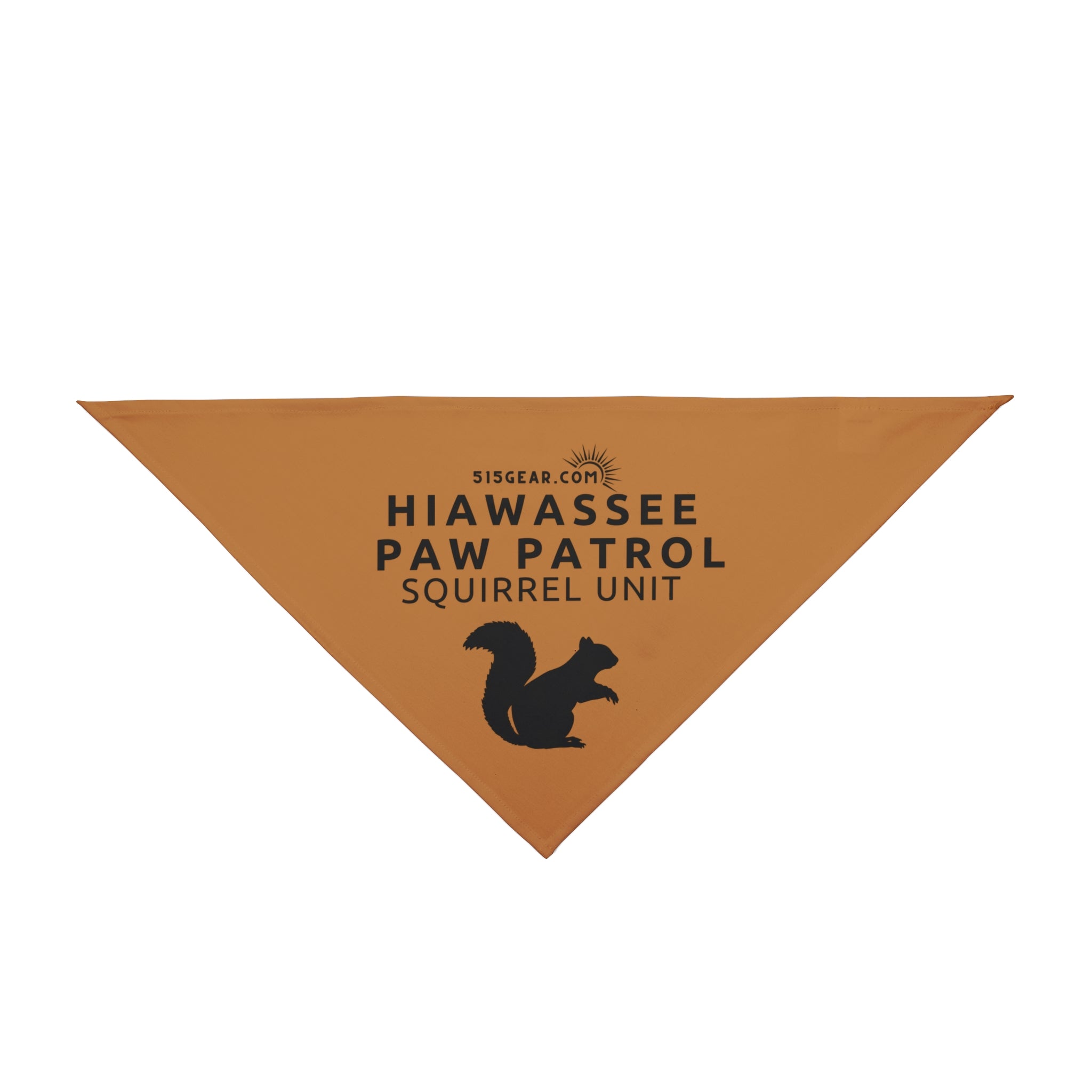 Dog Bandana, by 515 Gear.com | Hiawassee, GA | For your squirrel patrol dog!