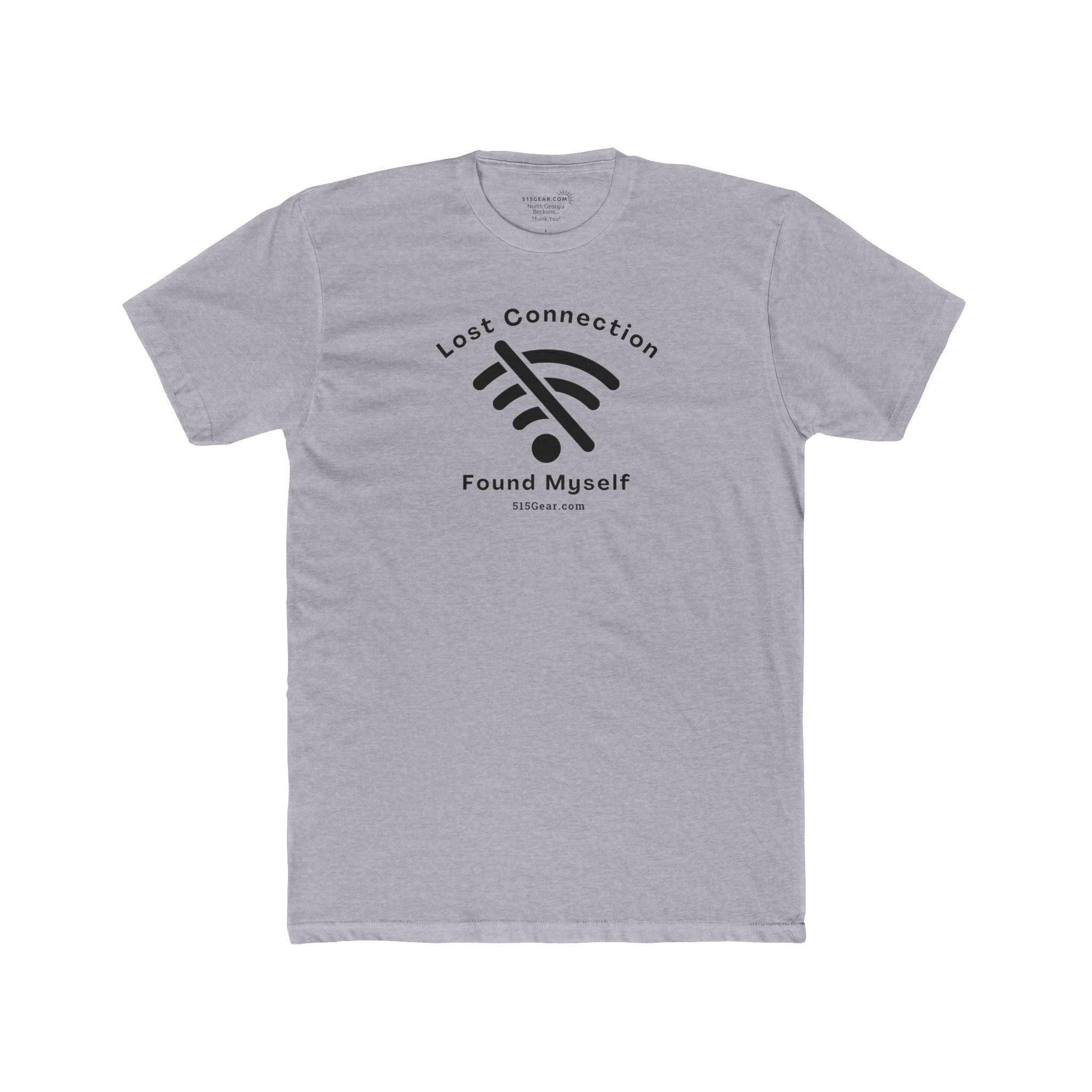 unisex adult t-shirt, offline is the new luxury | 515Gear.com | anyone love being off grid? North GA beckons