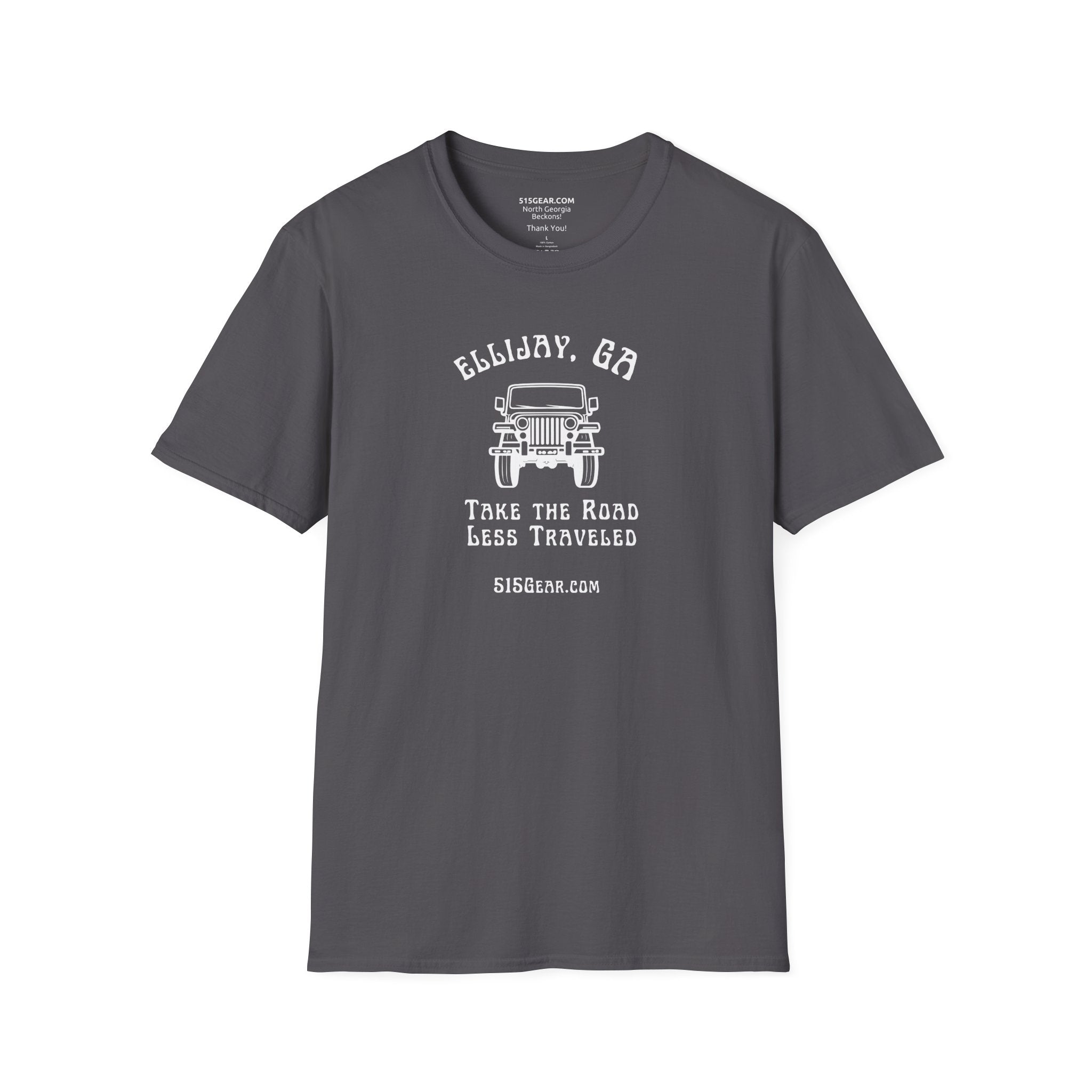 Ellijay, Take The Road Less Traveled - Off Roading Tee