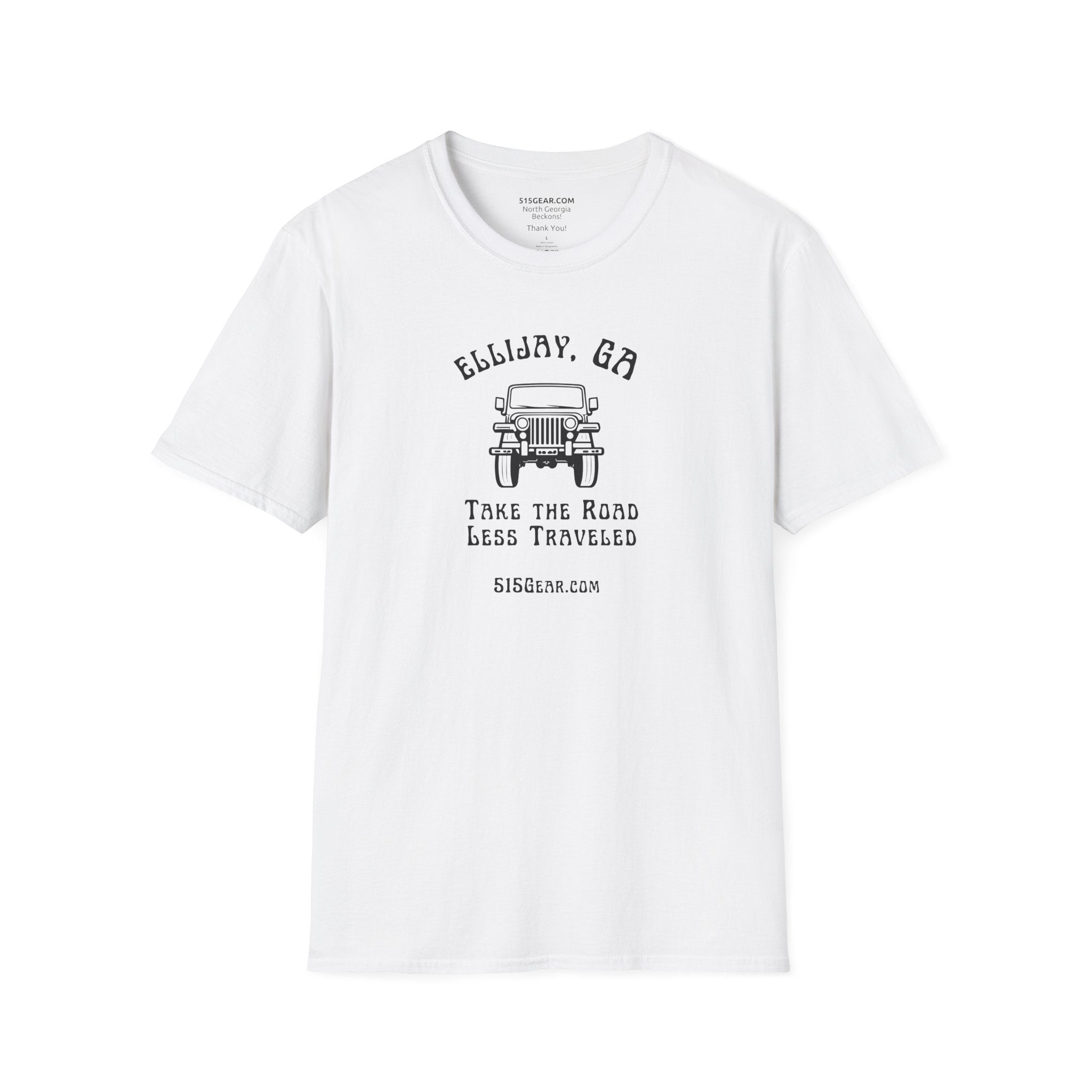 Ellijay, Take The Road Less Traveled - Off Roading Tee