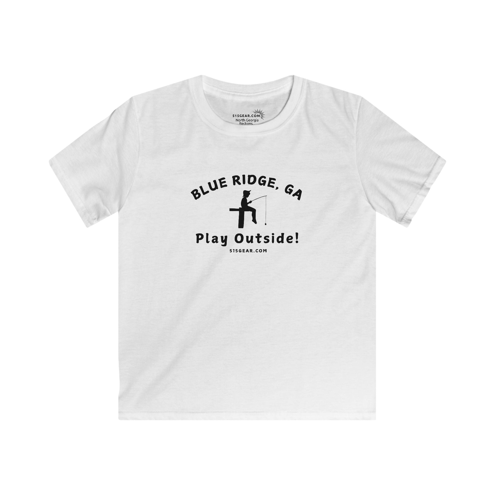 Kid’s T-Shirt, North GA Fishing Adventure by 515Gear.com | Blue Ridge, GA | Play Outside!