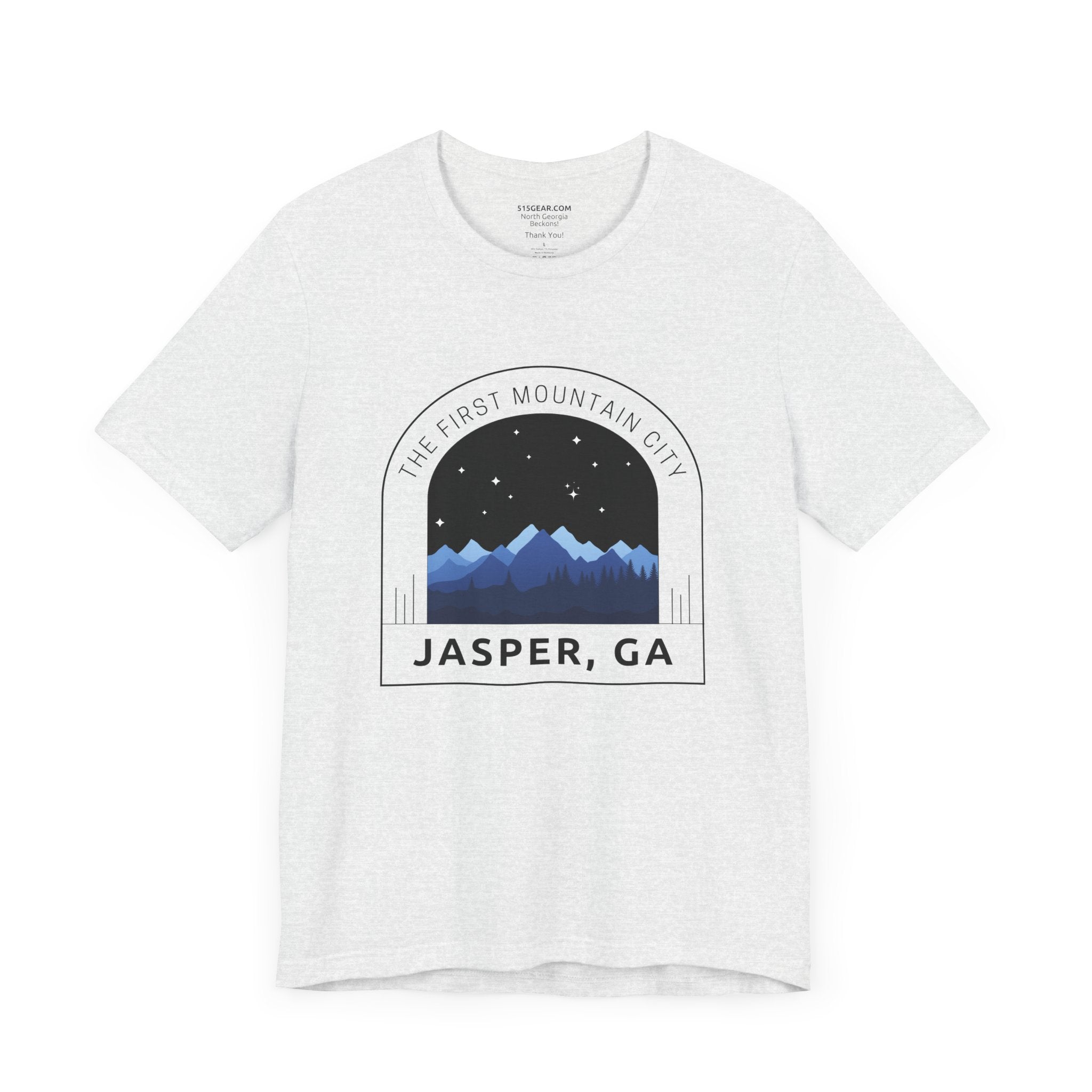 Unisex Adult T-shirt, by 515Gear.com | Jasper, GA | Georgia's first Mountain City!
