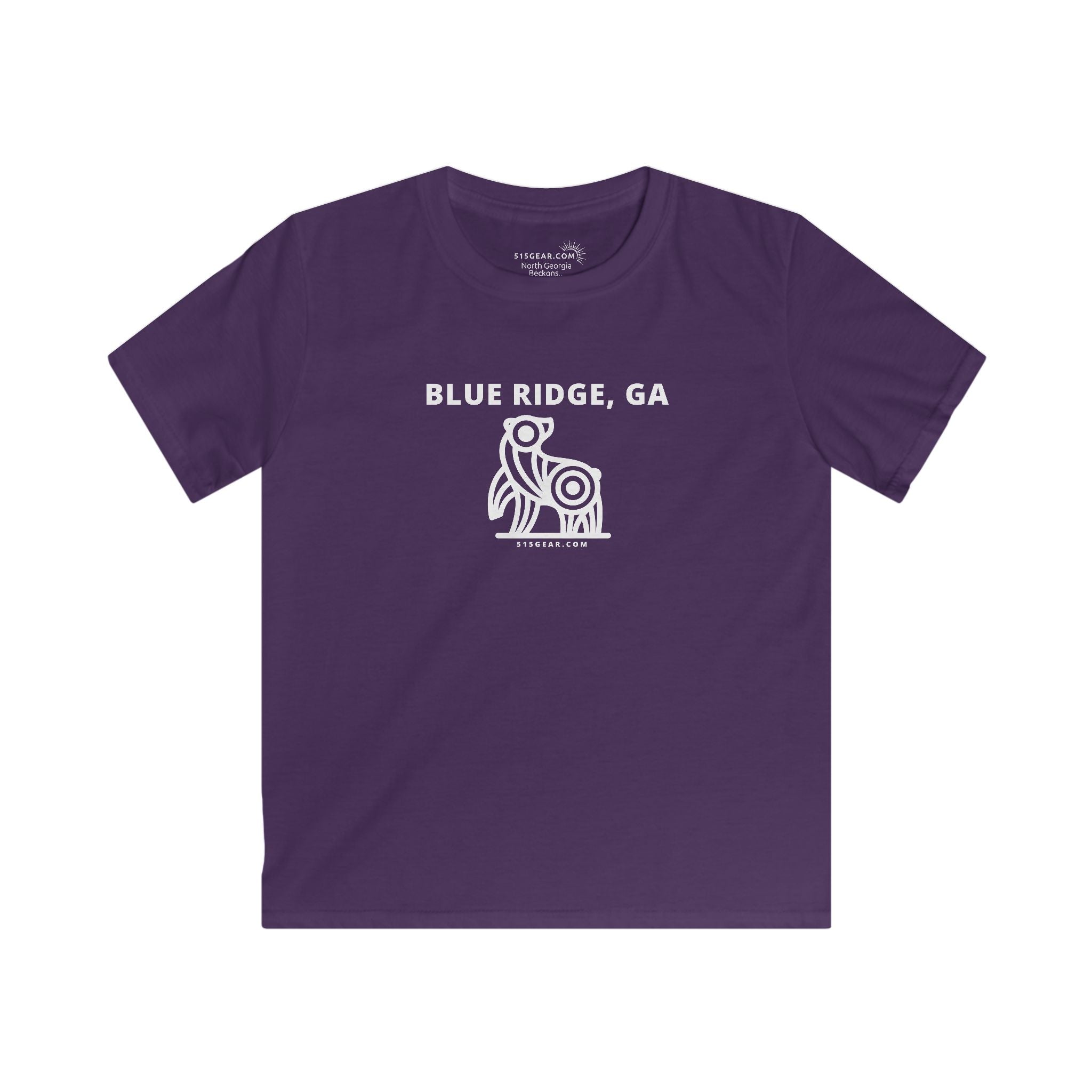 Kid’s T-Shirt, Origami Bear Design, by 515Gear.com | Blue Ridge, GA | Play Outside!