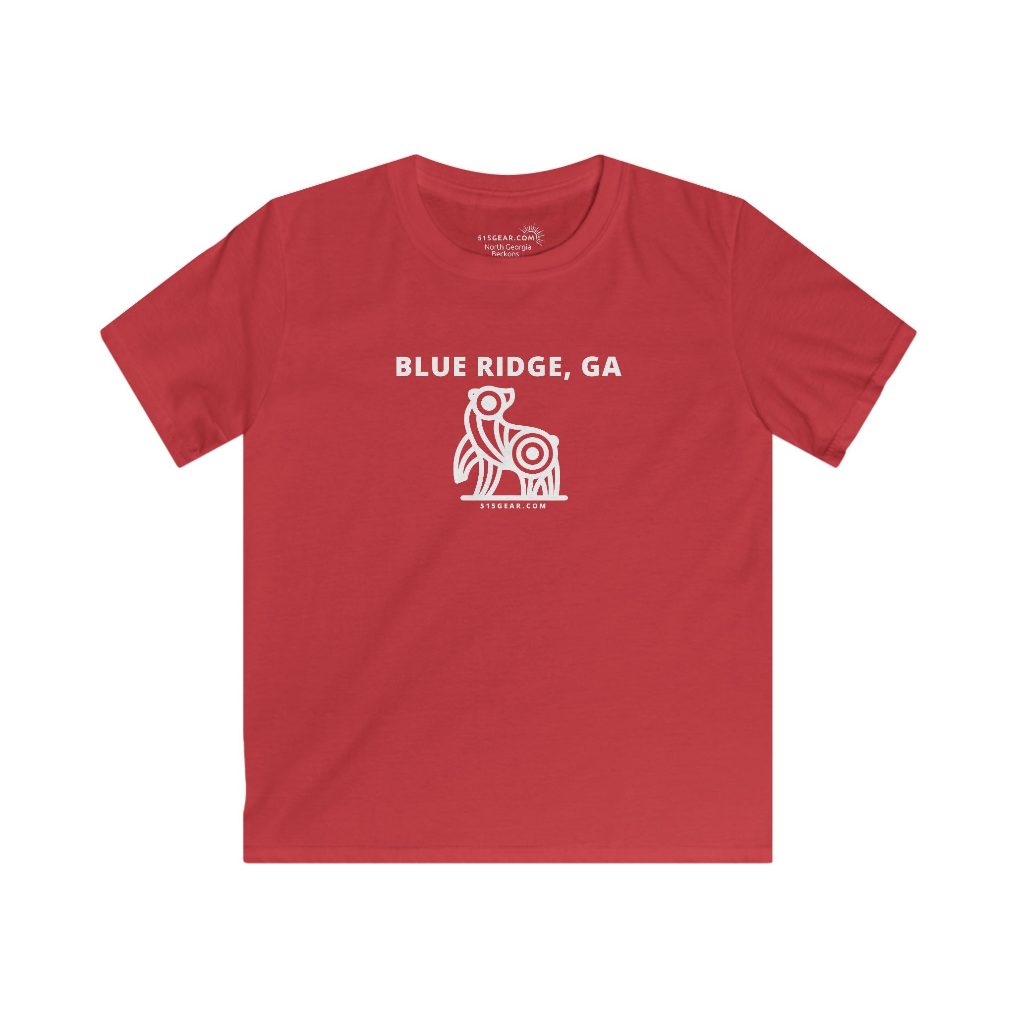 Kid’s T-Shirt, Origami Bear Design, by 515Gear.com | Blue Ridge, GA | Play Outside!