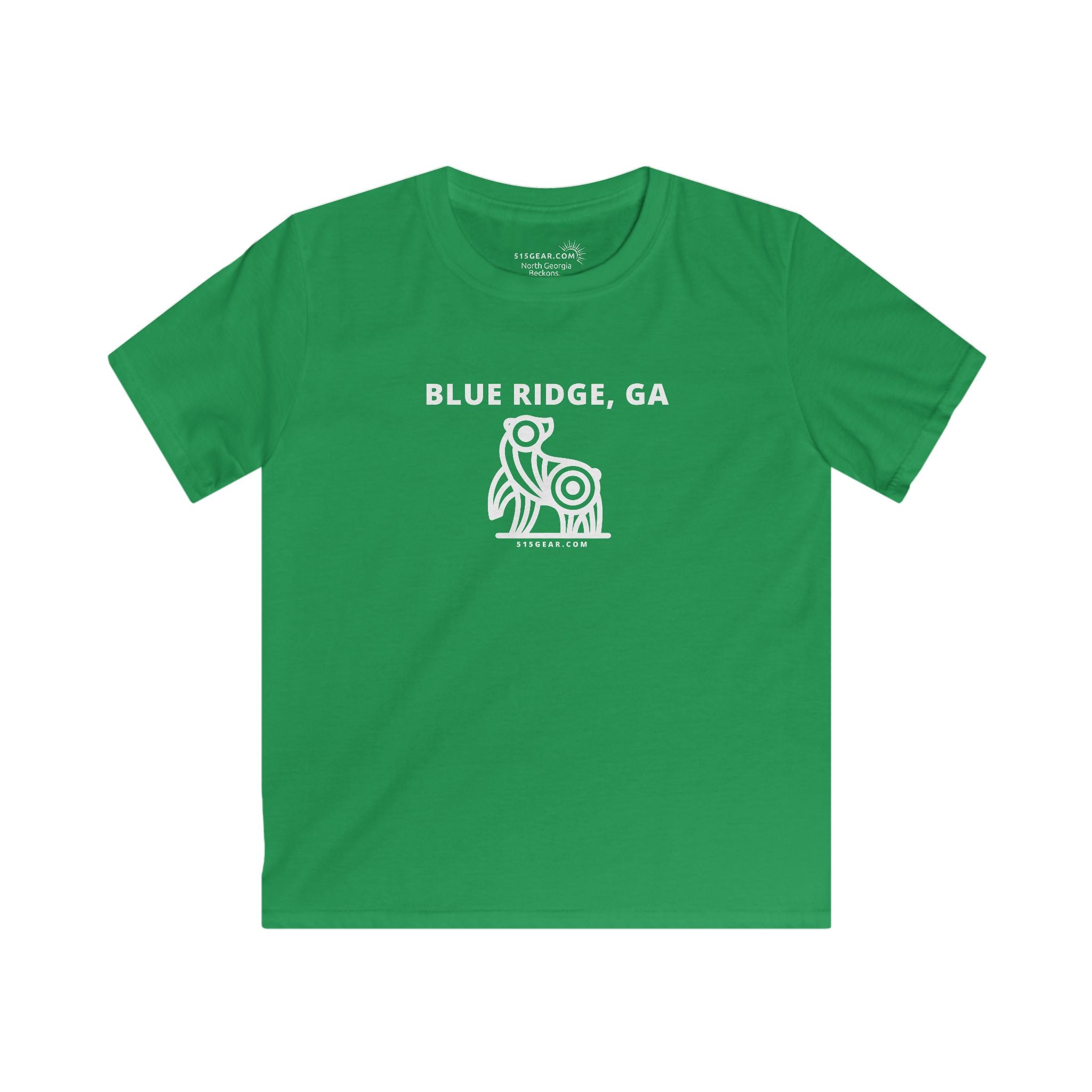 Kid’s T-Shirt, Origami Bear Design, by 515Gear.com | Blue Ridge, GA | Play Outside!