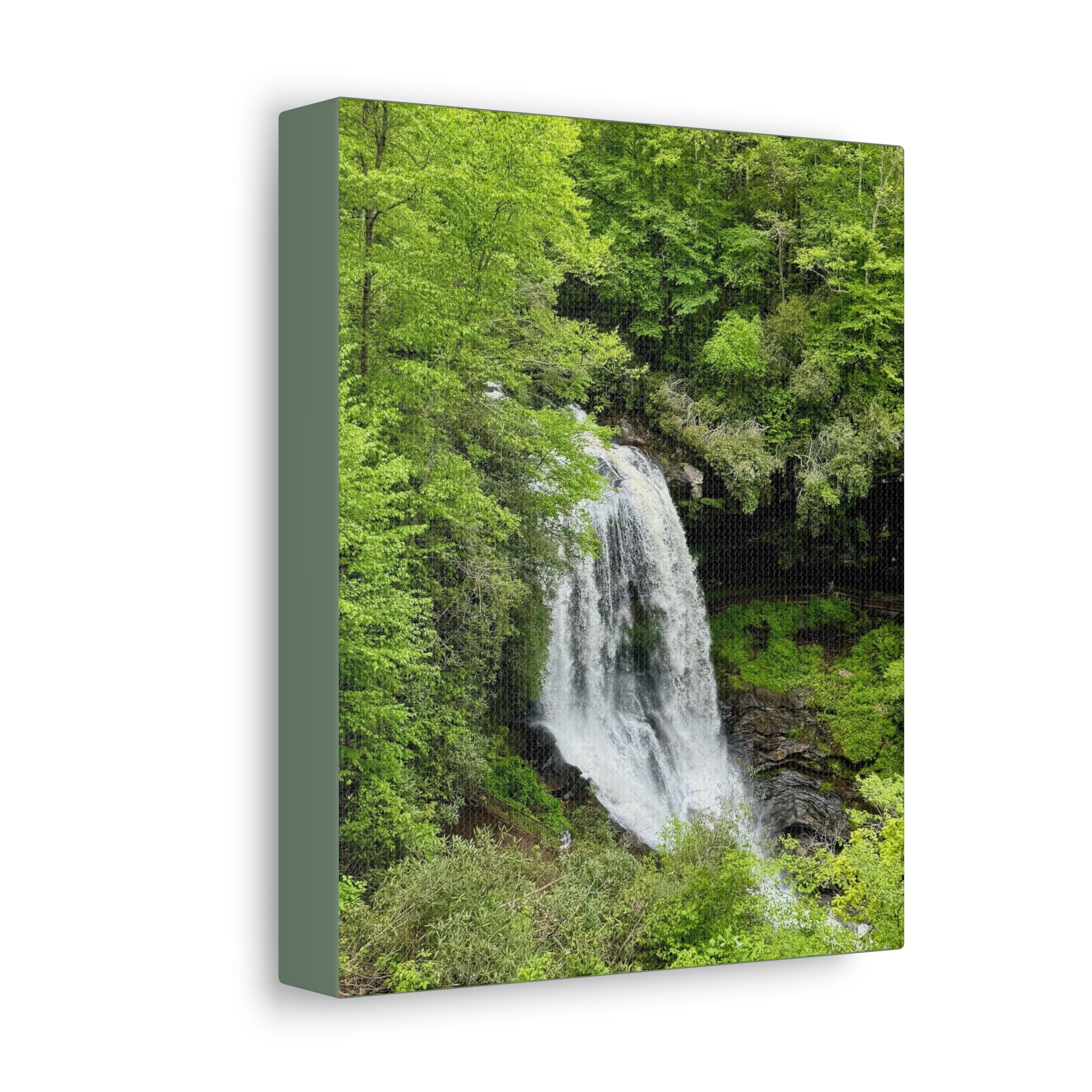 The Blue Ridge Mountains - Waterfall Canvas