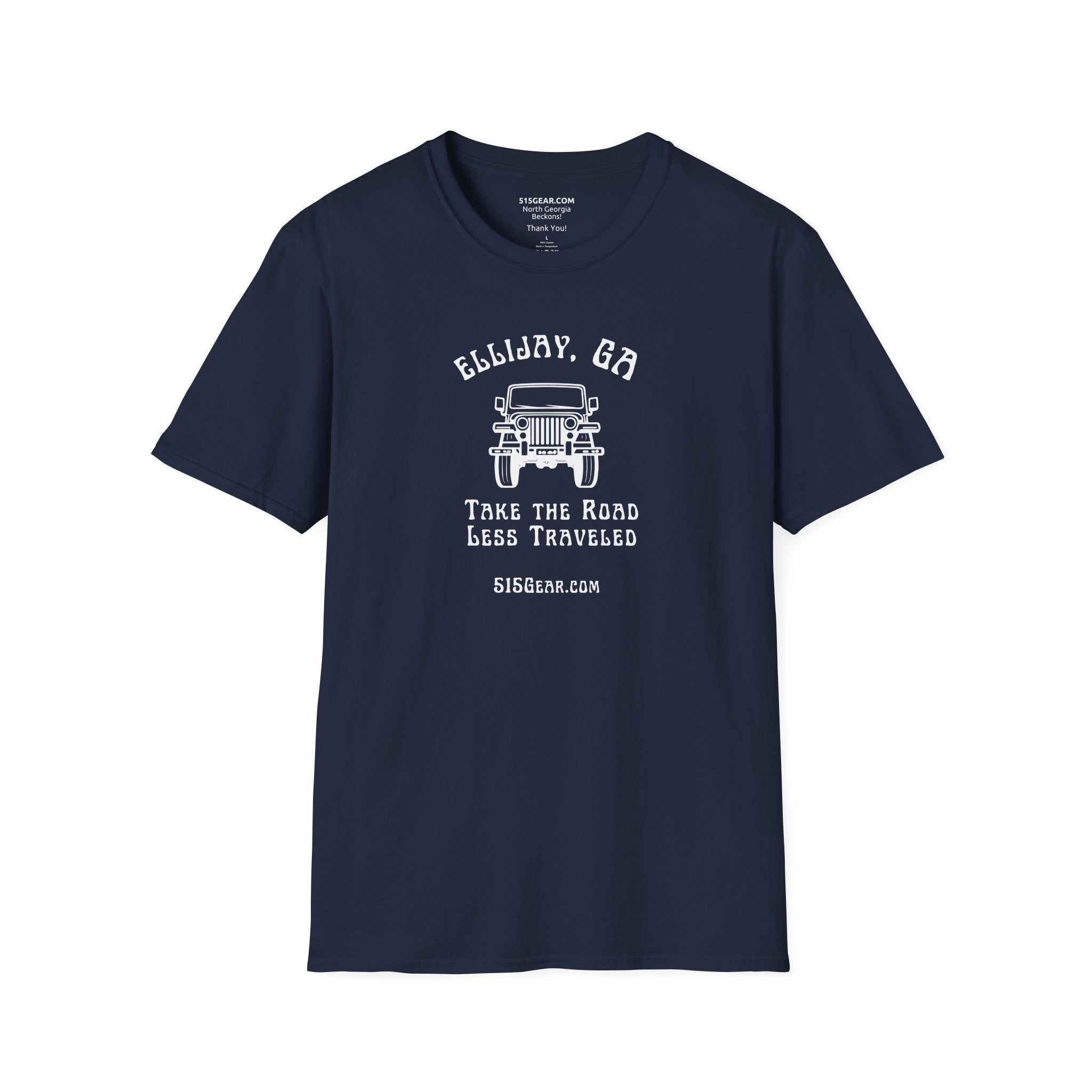 Ellijay, Take The Road Less Traveled - Off Roading Tee