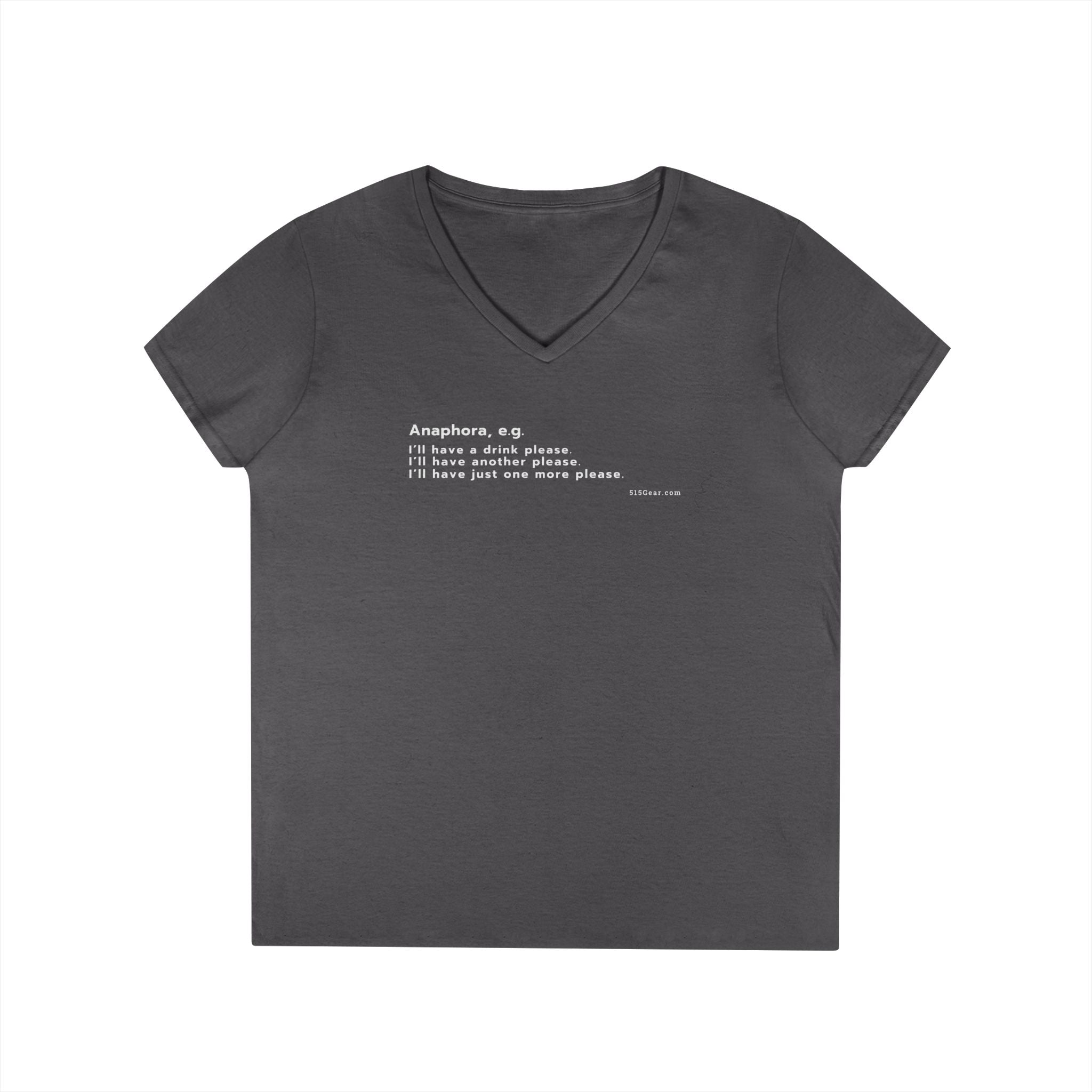 Women's t-shirt, word play | 515Gear.com | avoid repetition with this cool shirt