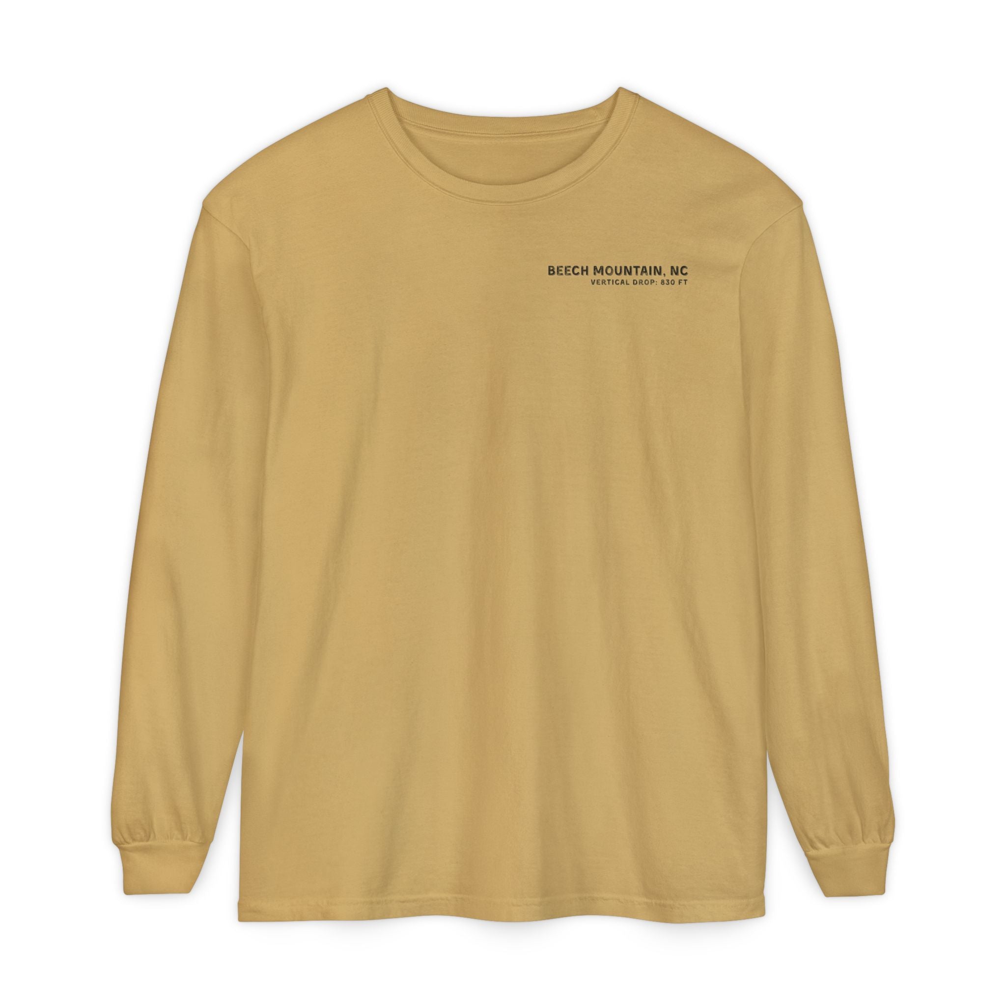 Beech Mountain, NC – 5506 Summit (v2) Comfort Colors® Long-Sleeve Tee