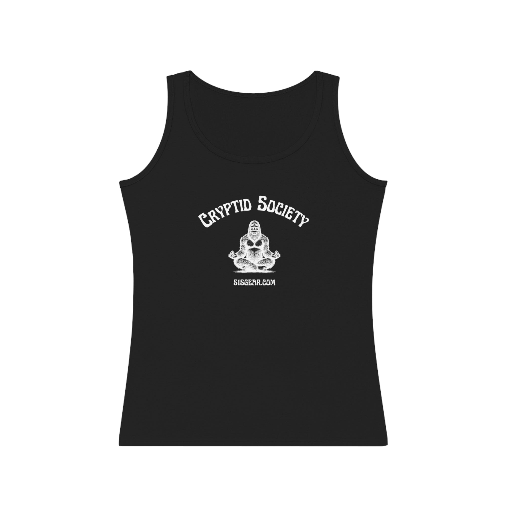 Women’s tank-top, “Cryptid Society” | 515 Gear | cotton tank perfect for hikes, casual wear or workouts