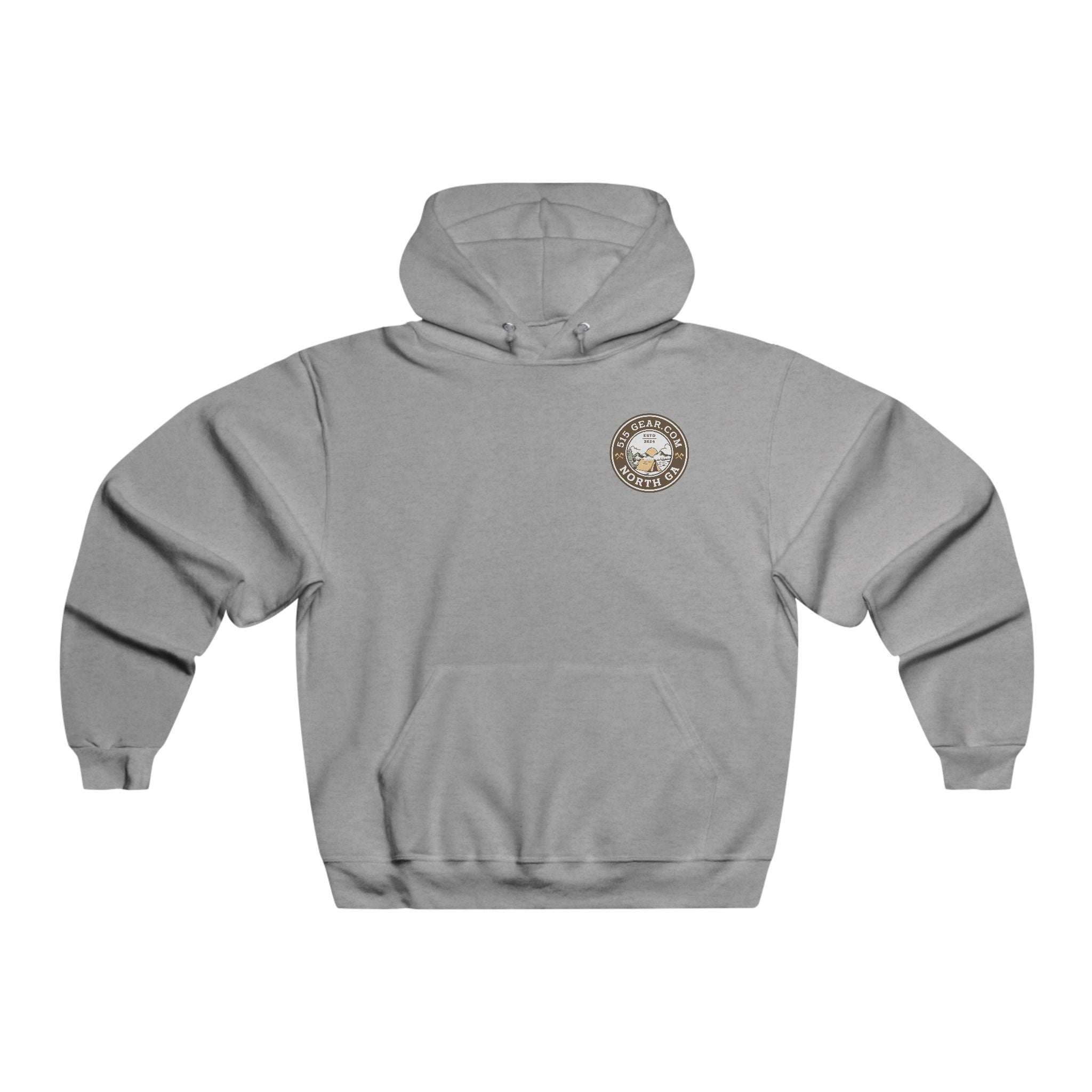 Adult Hoodies, Established 1833 by515Gear.com | Blairsville, GA | North GA Adventure Awaits!
