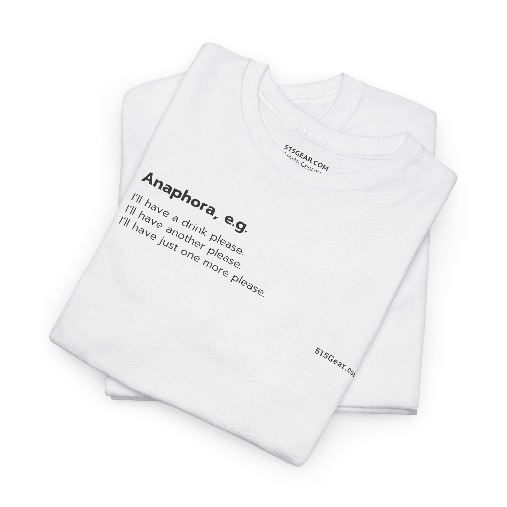 Word Fun: Anaphora - Tee