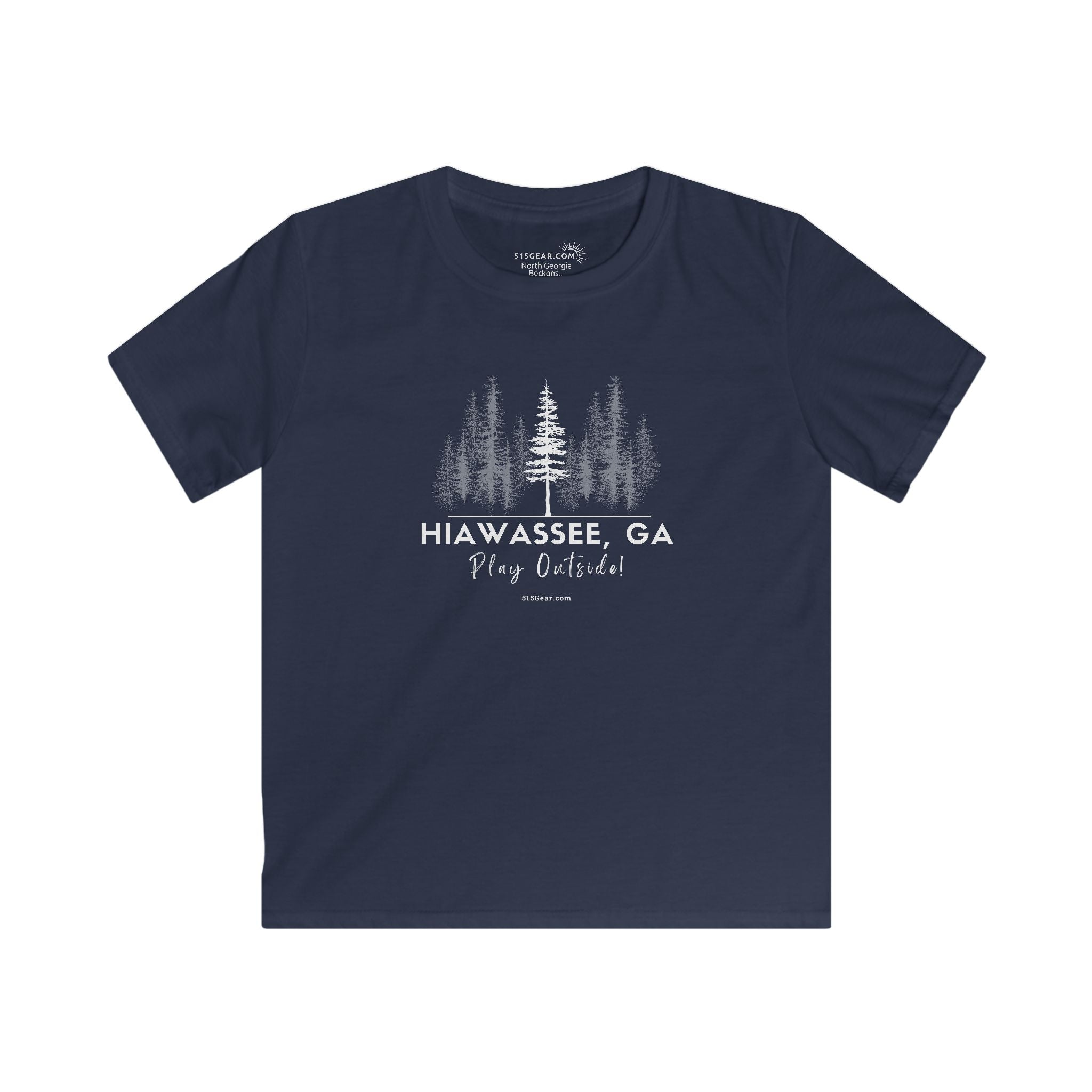 Kid’s T-Shirt, North GA Forest Adventure by 515Gear.com | Hiawassee, GA | Play Outside!