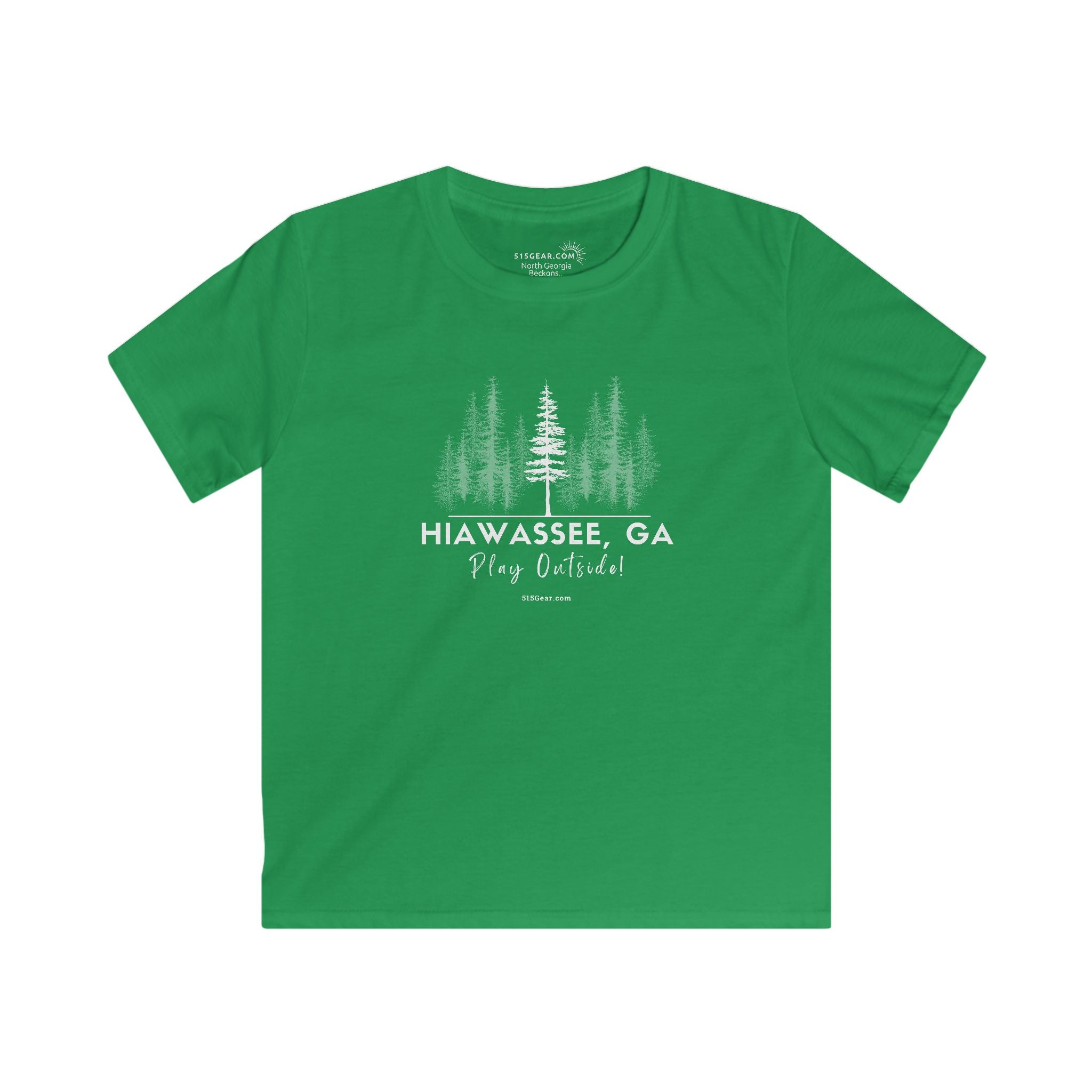 Kid’s T-Shirt, North GA Forest Adventure by 515Gear.com | Hiawassee, GA | Play Outside!