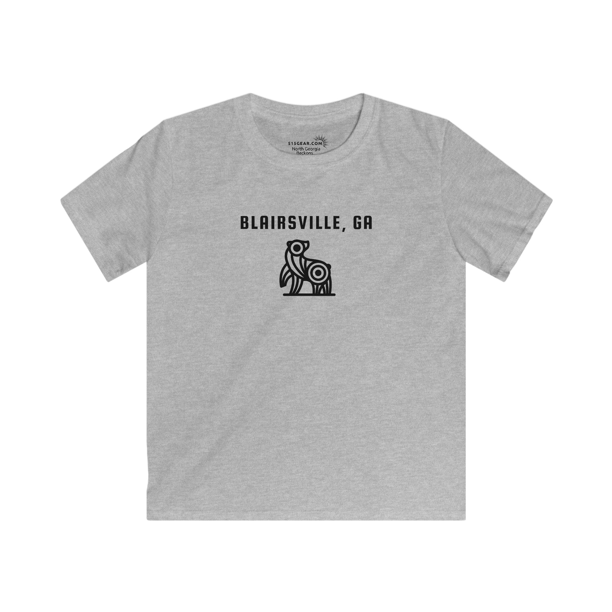Kid’s T-Shirt, Origami Bear Design, by 515Gear.com | Blairsville, GA | Play Outside!