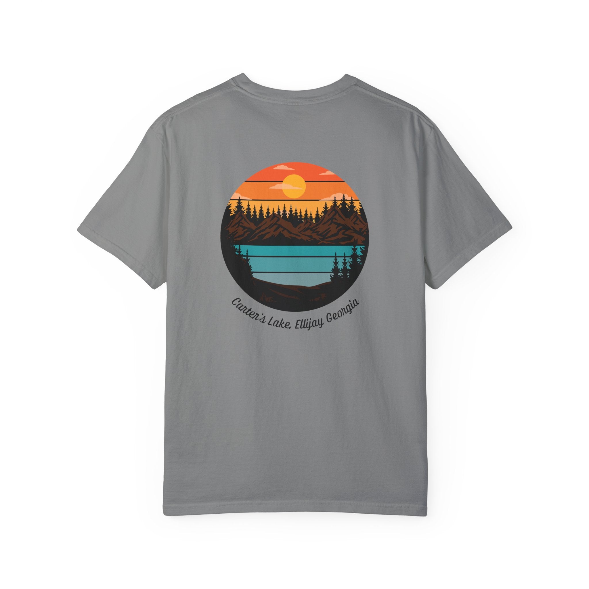 Unisex Adult T-shirt, Carter's Lake design by 515Gear.com | Ellijay, GA | Music for those who listen!