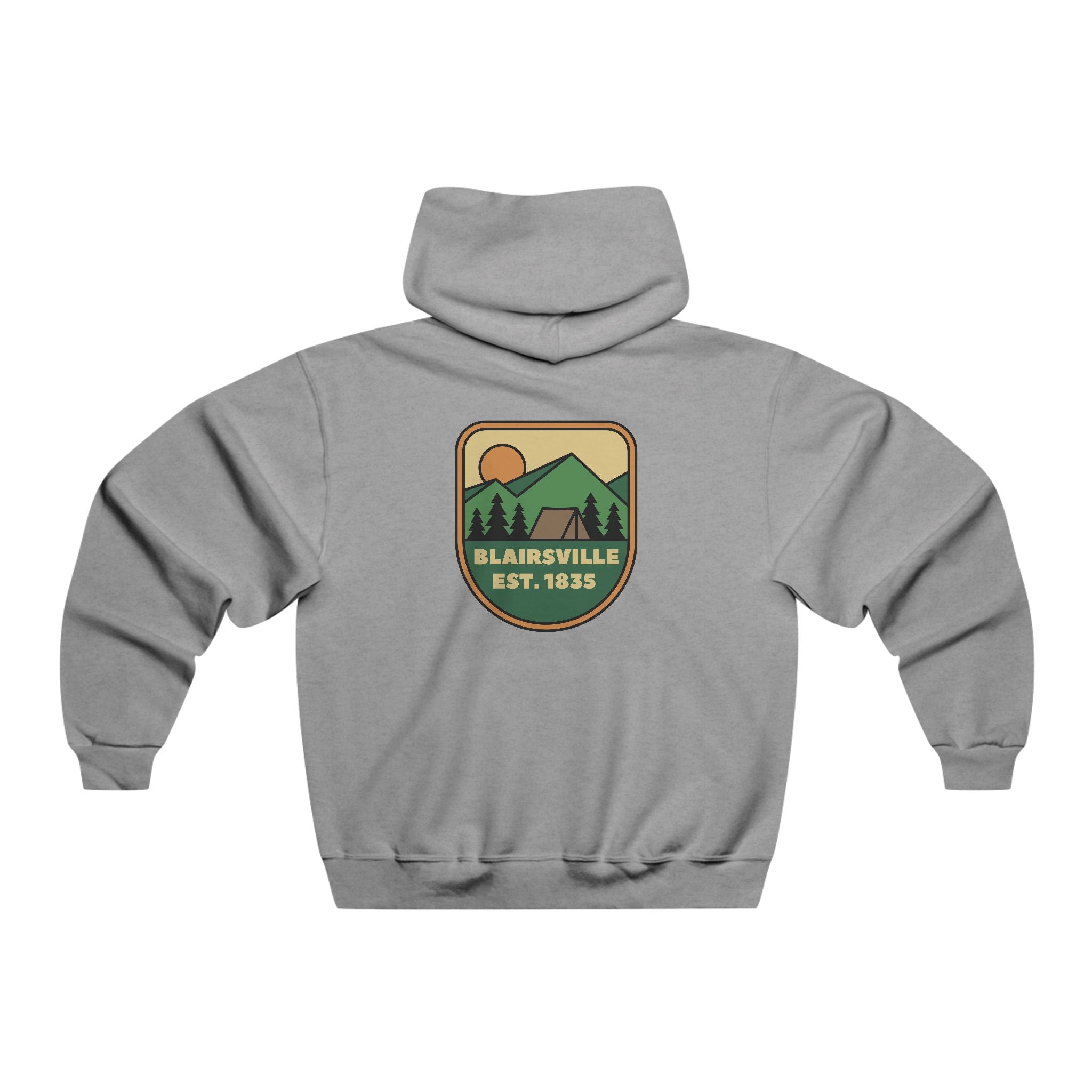 Adult Hoodies, Established 1833 by515Gear.com | Blairsville, GA | North GA Adventure Awaits!