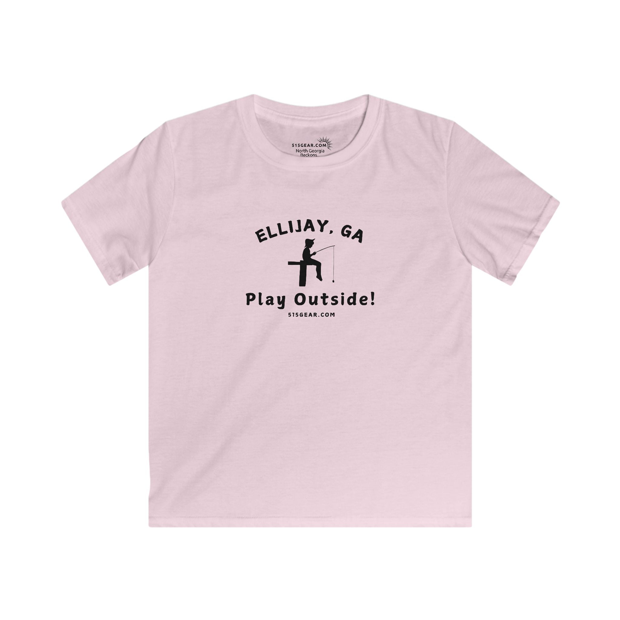 Kid’s T-Shirt, North GA Fishing Adventure by 515Gear.com | Ellijay, GA | Play Outside!