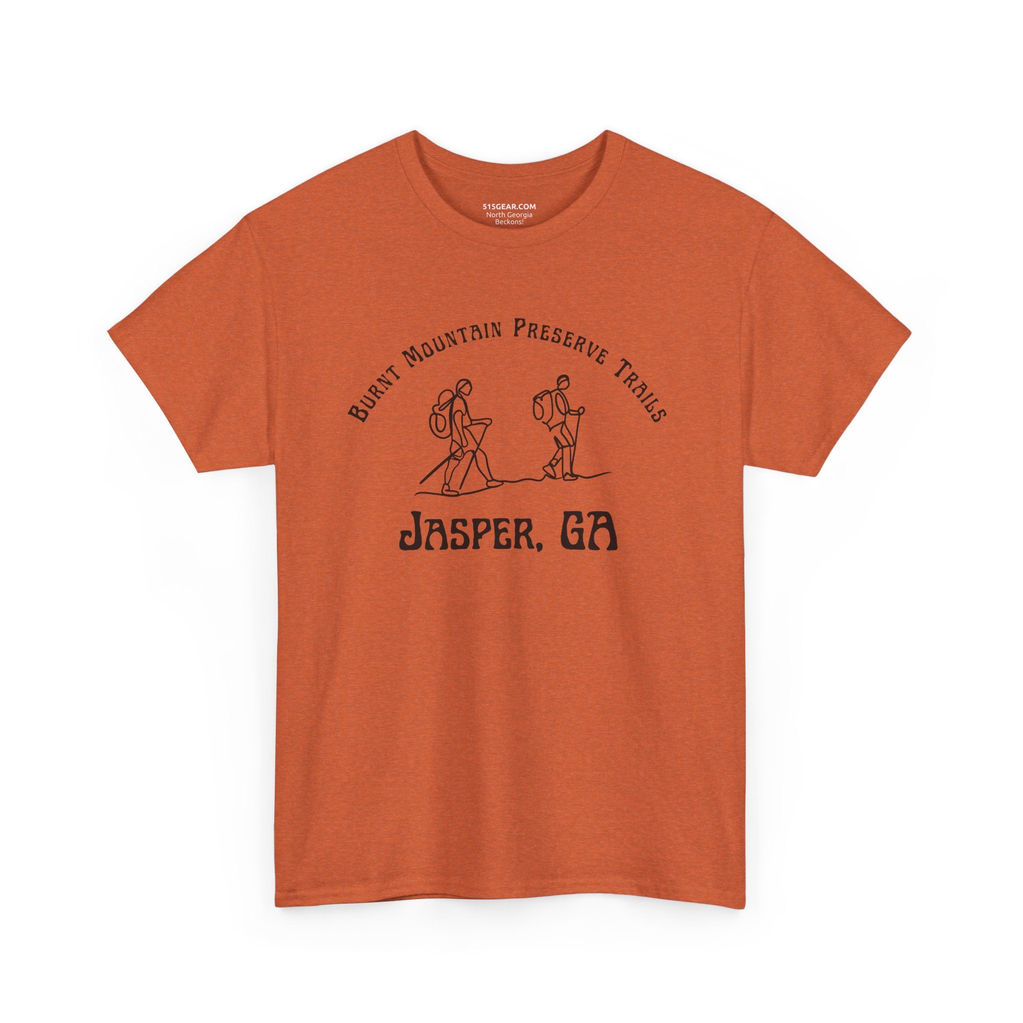 unisex adult T-shirt, Brunt Mountain Preserve, by 515Gear.com | Jasper, GA | Take to the Trails!