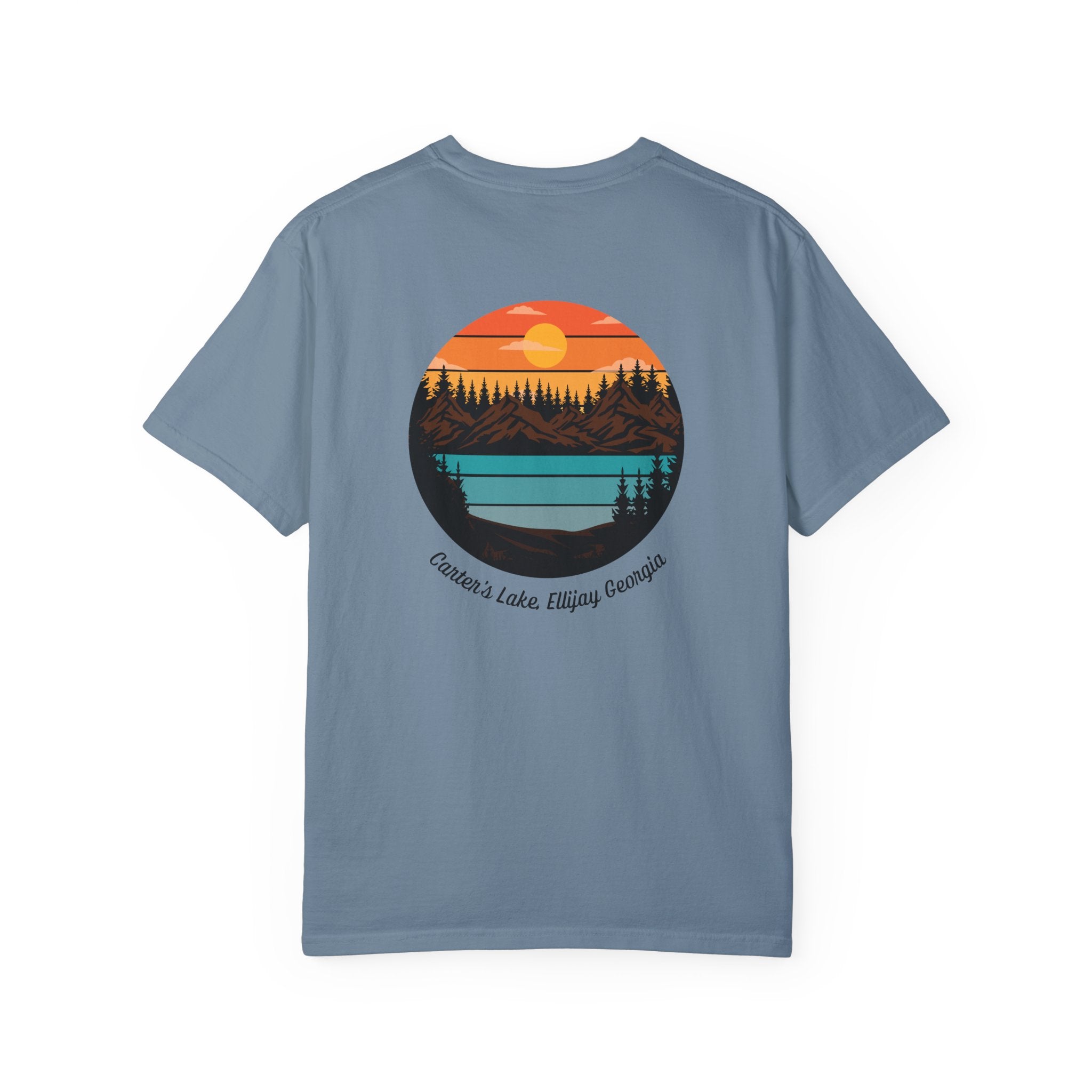 Unisex Adult T-shirt, Carter's Lake design by 515Gear.com | Ellijay, GA | Music for those who listen!