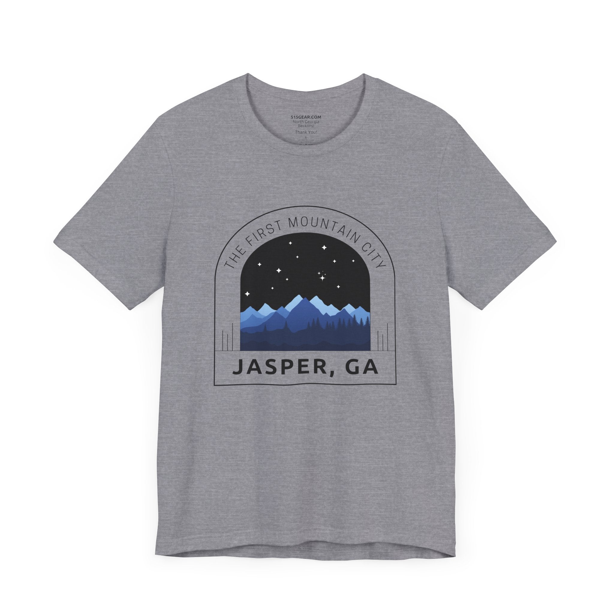 Unisex Adult T-shirt, by 515Gear.com | Jasper, GA | Georgia's first Mountain City!