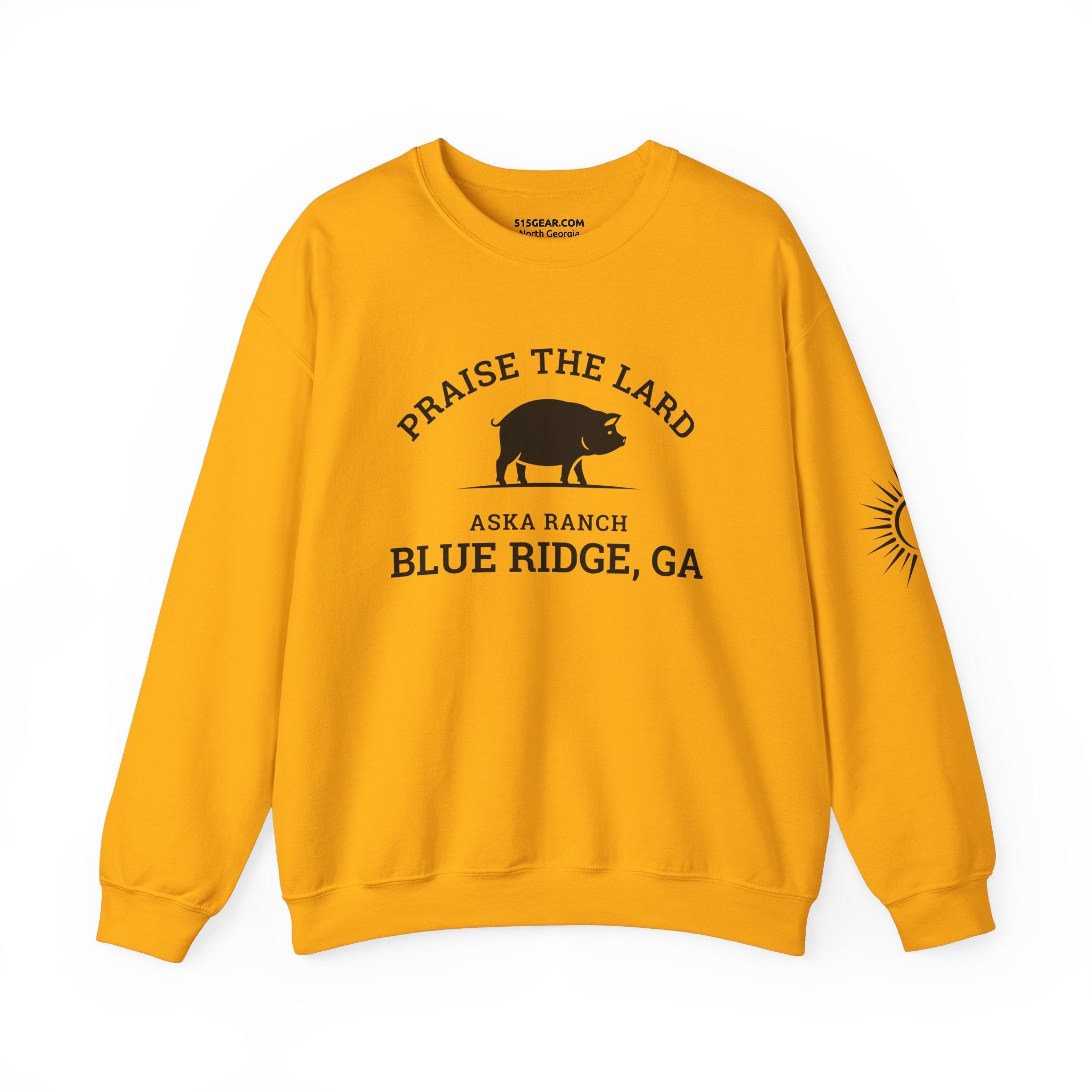 Sweatshirt, Praise the Lard Design, 515Gear.com | Blue Ridge, GA | Aska Ranch
