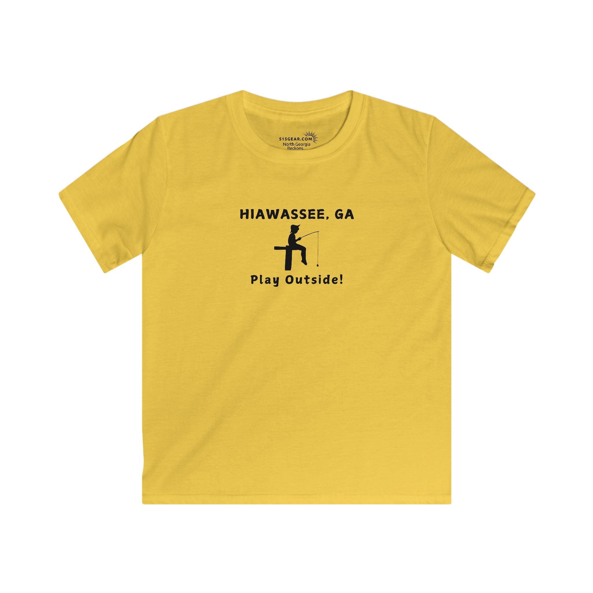 Kid’s T-Shirt, North GA Fishing Adventure by 515Gear.com | Hiawassee, GA | Play Outside!