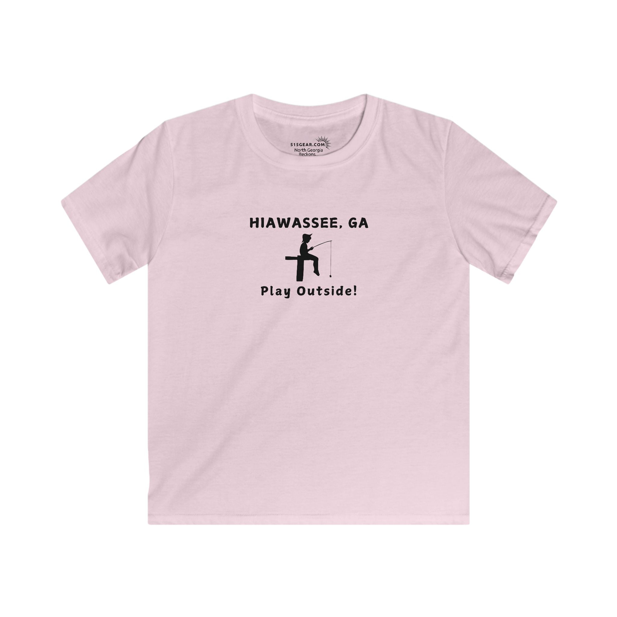 Kid’s T-Shirt, North GA Fishing Adventure by 515Gear.com | Hiawassee, GA | Play Outside!