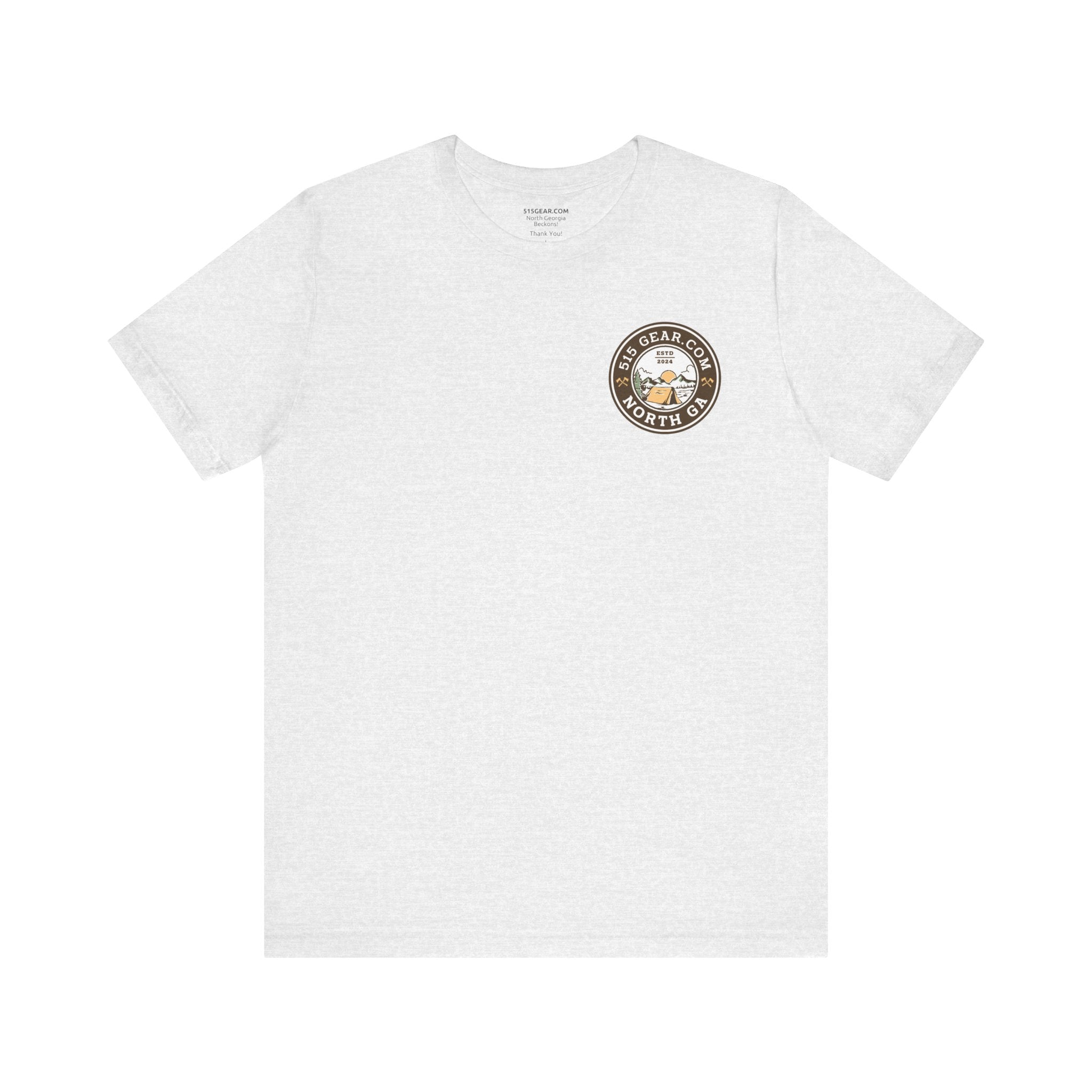 Unisex Adult T-shirt, Camping by 515Gear.com | Jasper, GA | Camp More Worry Less!