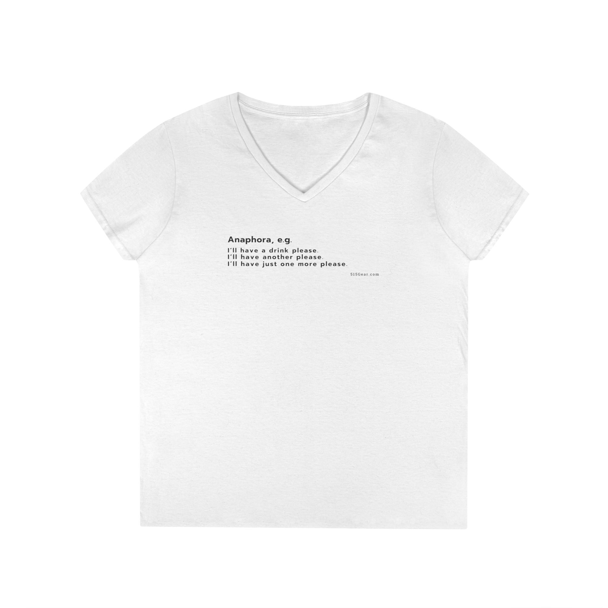 Women's t-shirt, word play | 515Gear.com | avoid repetition with this cool shirt