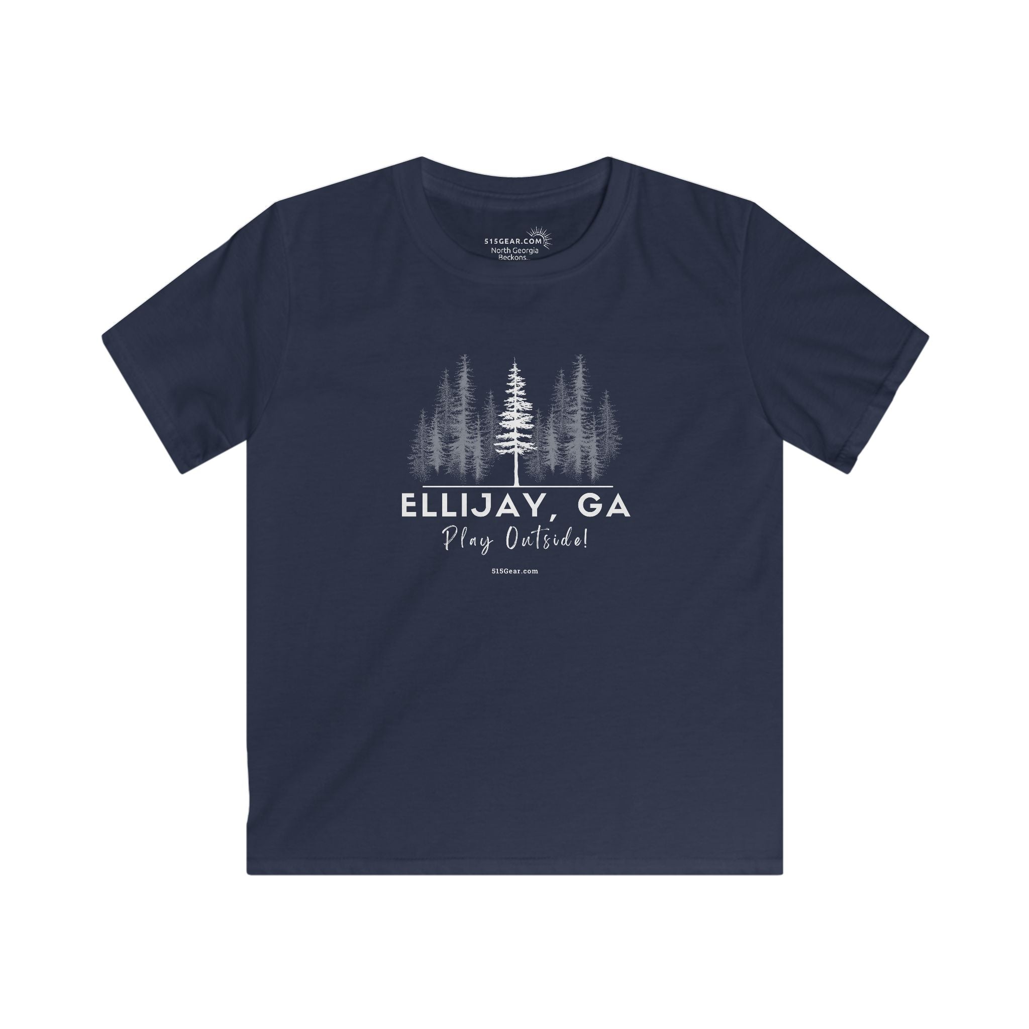 Kid’s T-Shirt, North GA Forest, by 515Gear.com | Ellijay, GA | Play Outside!