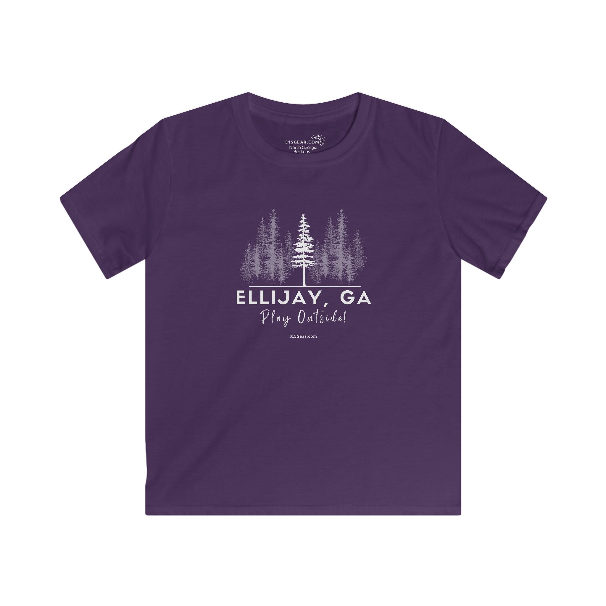 Kid’s T-Shirt, North GA Forest, by 515Gear.com | Ellijay, GA | Play Outside!