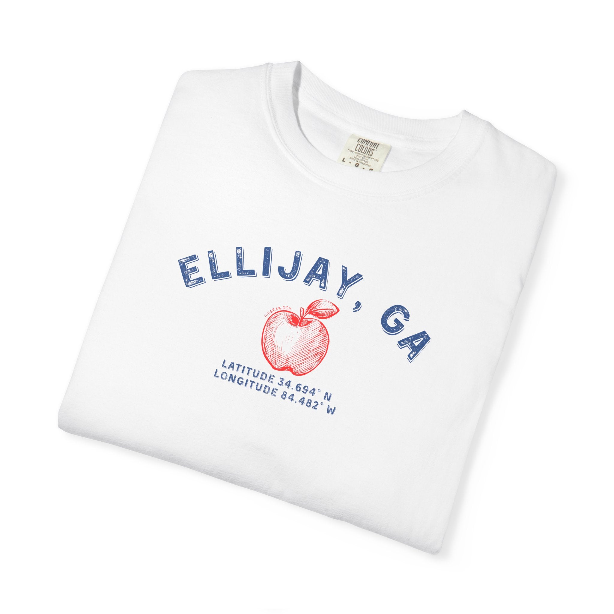 Ellijay Apple - Comfort Colors Unisex Garment-Dyed T-shirt